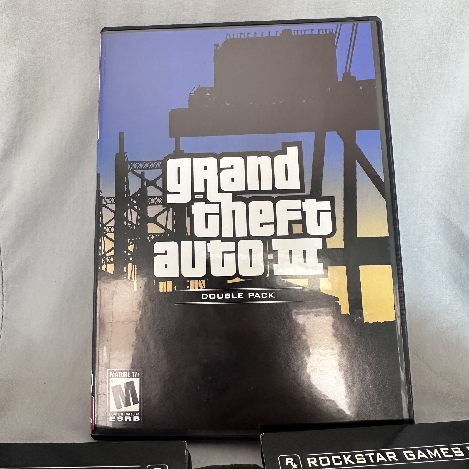 Grand Theft Auto Double Pack Rockstar Games PlayStation 2 NTSC Manual Included