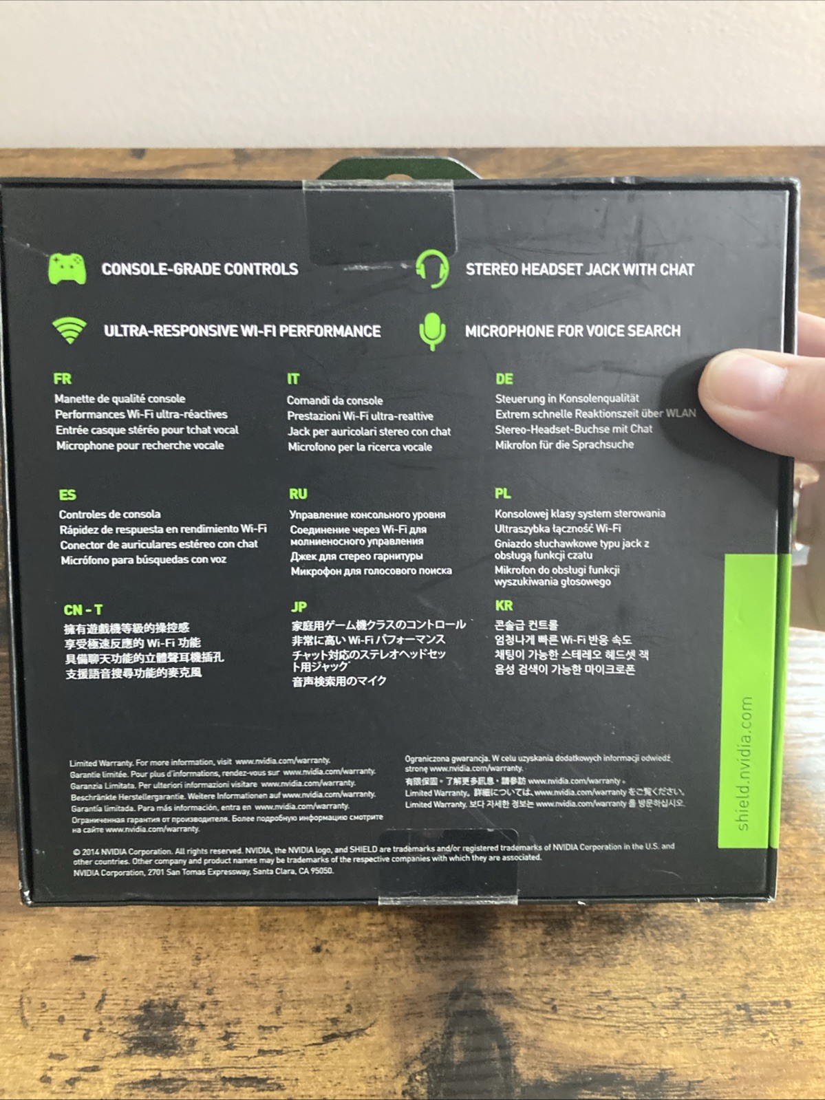 NVIDIA Shield Wireless Controller P2570 Sealed Android PC Shield Discont G2U