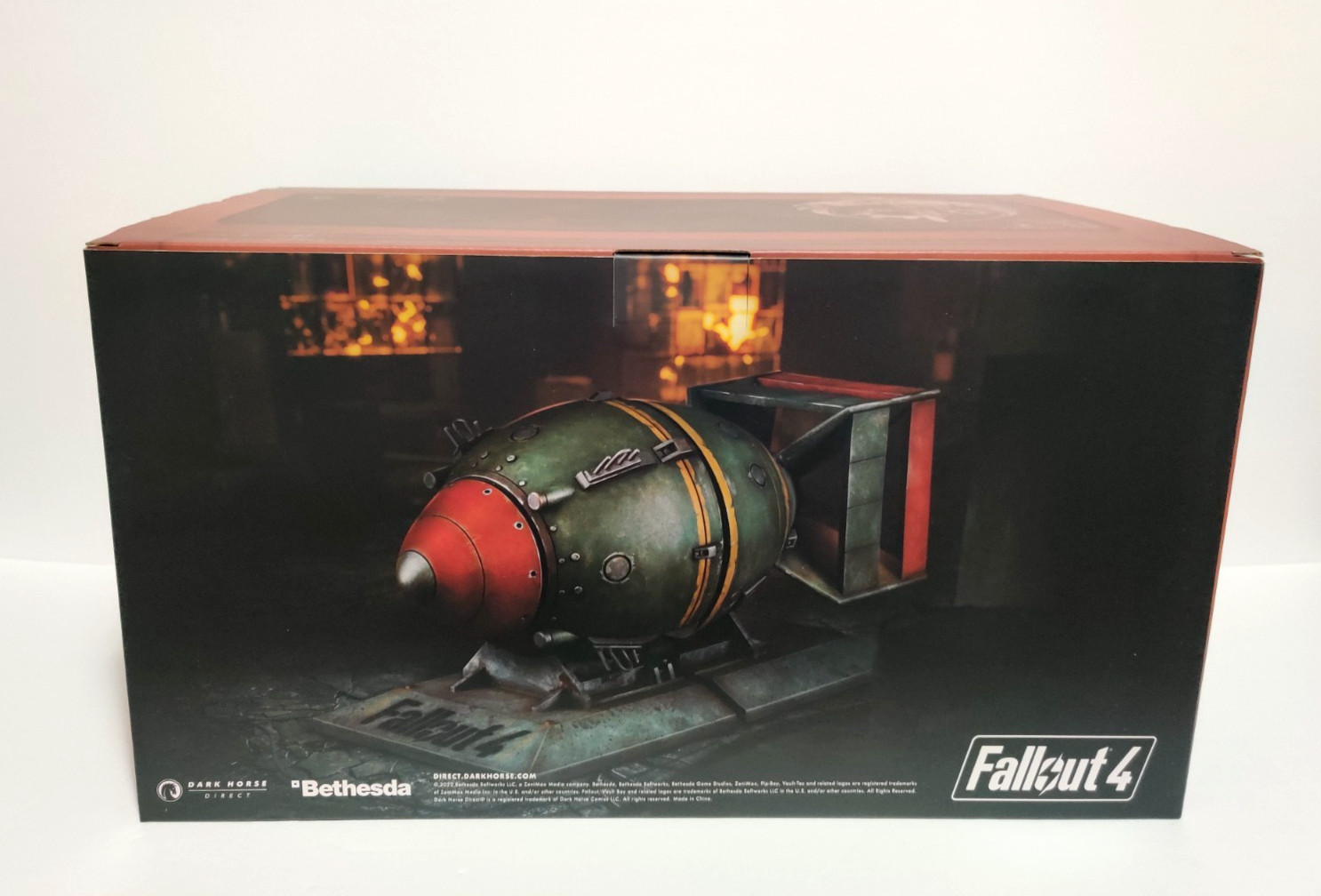 Fallout 4 Liberty Prime Nuke Bomb Bookends Limited Edition X/1000