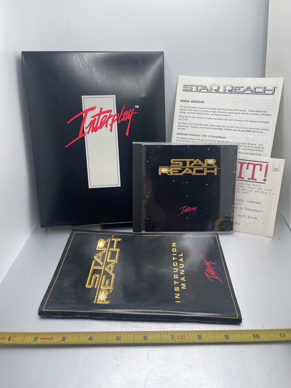 Star Reach PC Interplay CD Game CD ROM DOS Version
