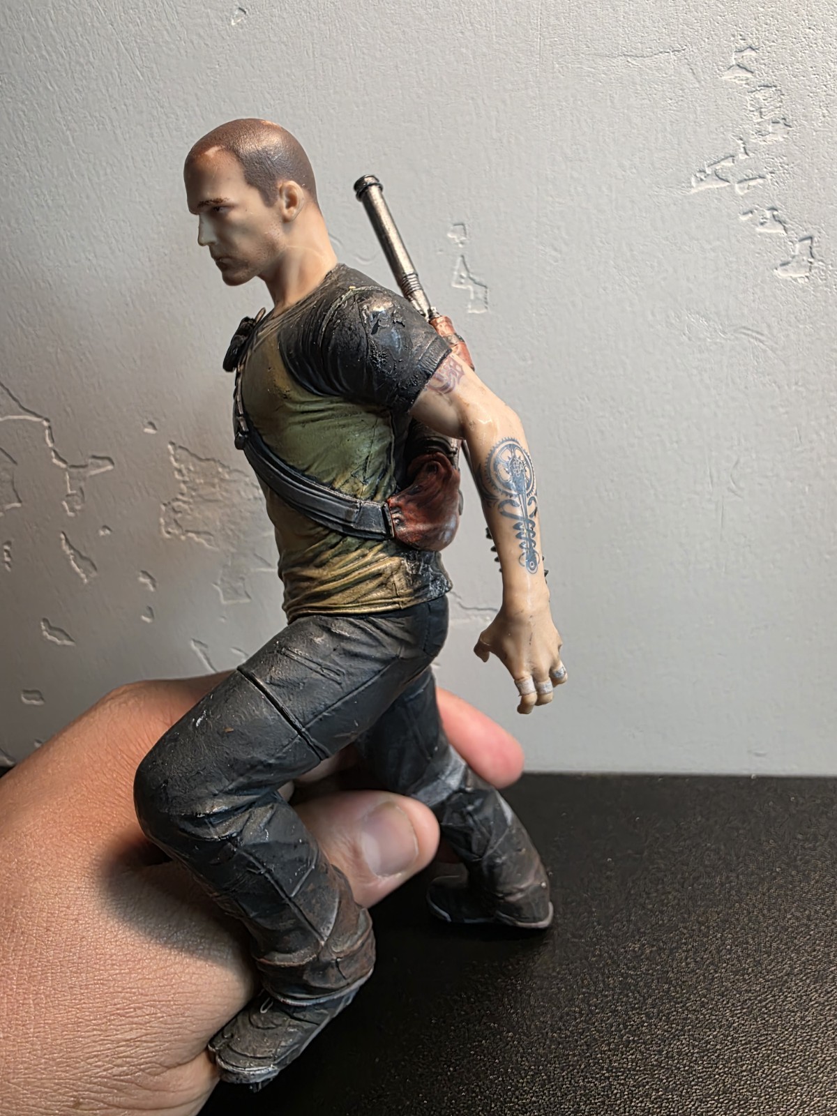 Infamous 2 Cole McGrath Hero Edition Figure Statue 2011 SCEA PS3 No Platform 8″