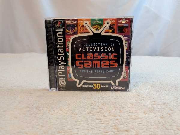 Activision Classics 30 Games Atari 2600 Collection Playstation PS1 Disc Manual