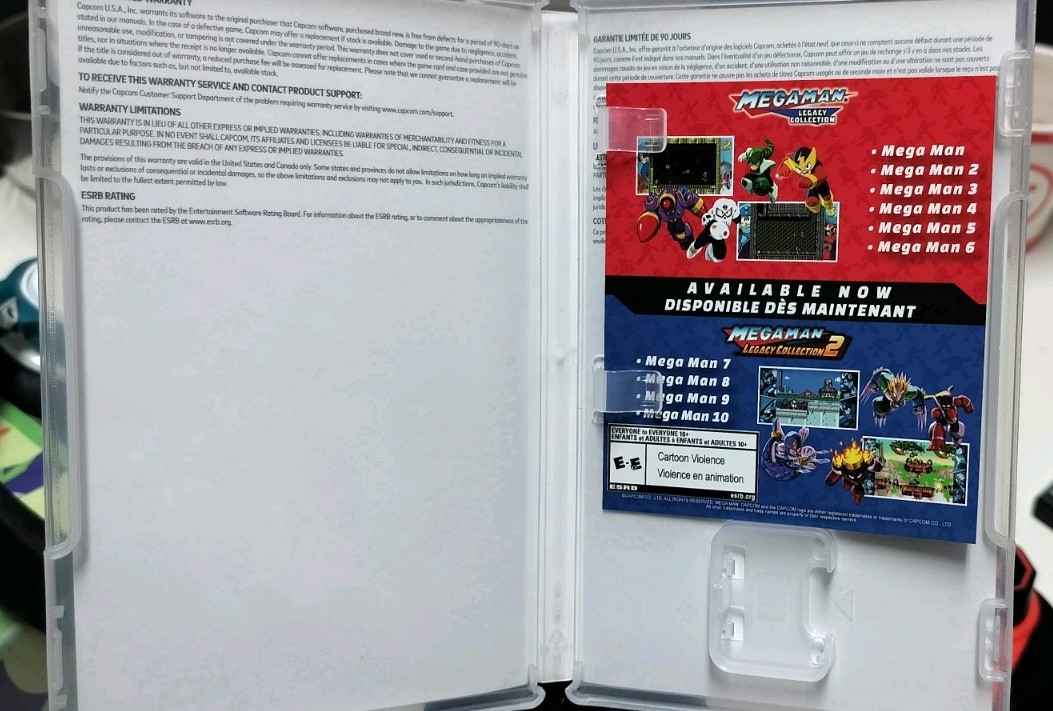 Case Box only. Capcom Mega Man 11 Nintendo Switch Cartridge Case