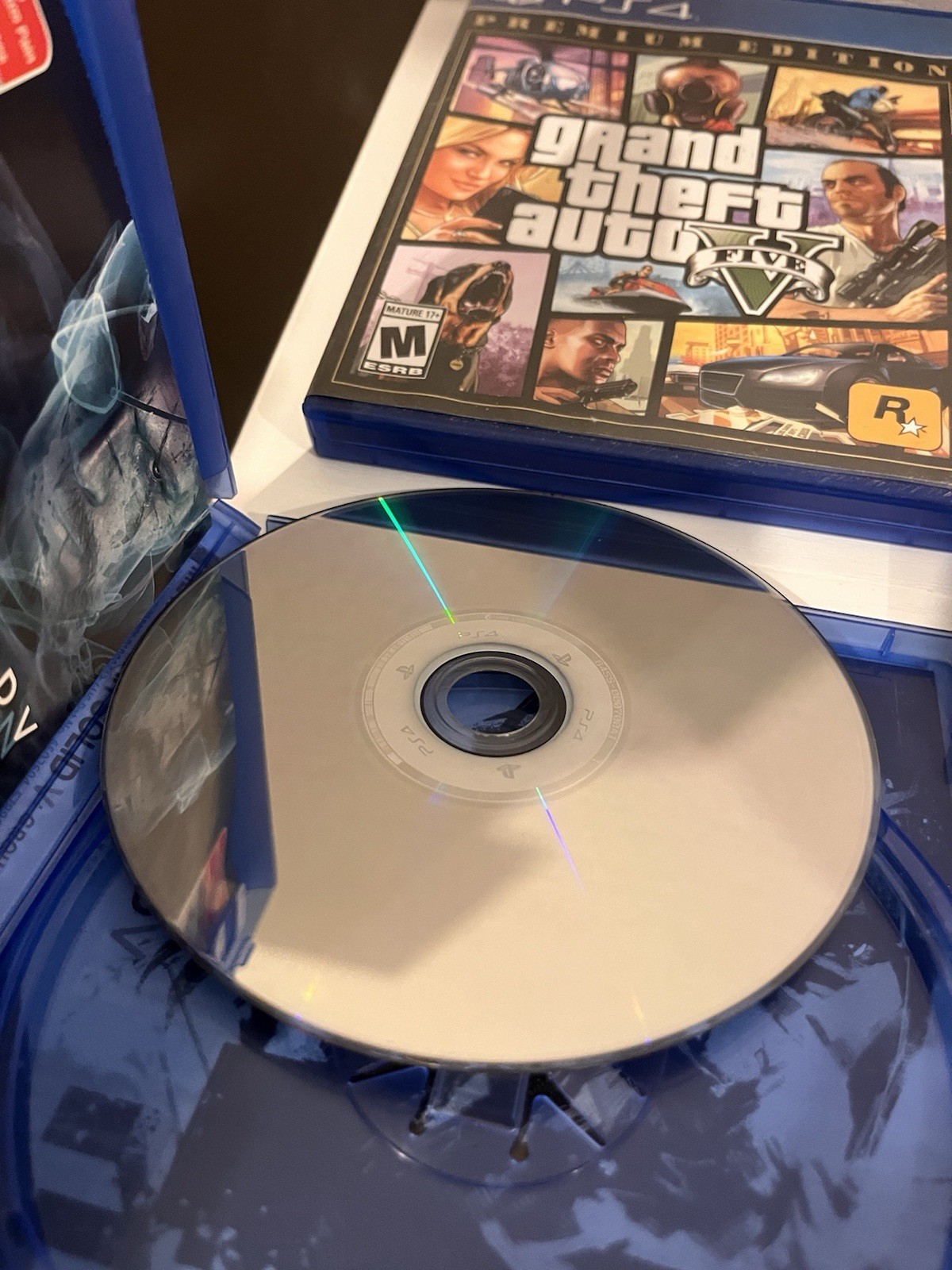 PS4 Game Lot of 8 – GTA V Premium, Fallout 76, Battlefield 4, Need for Speed