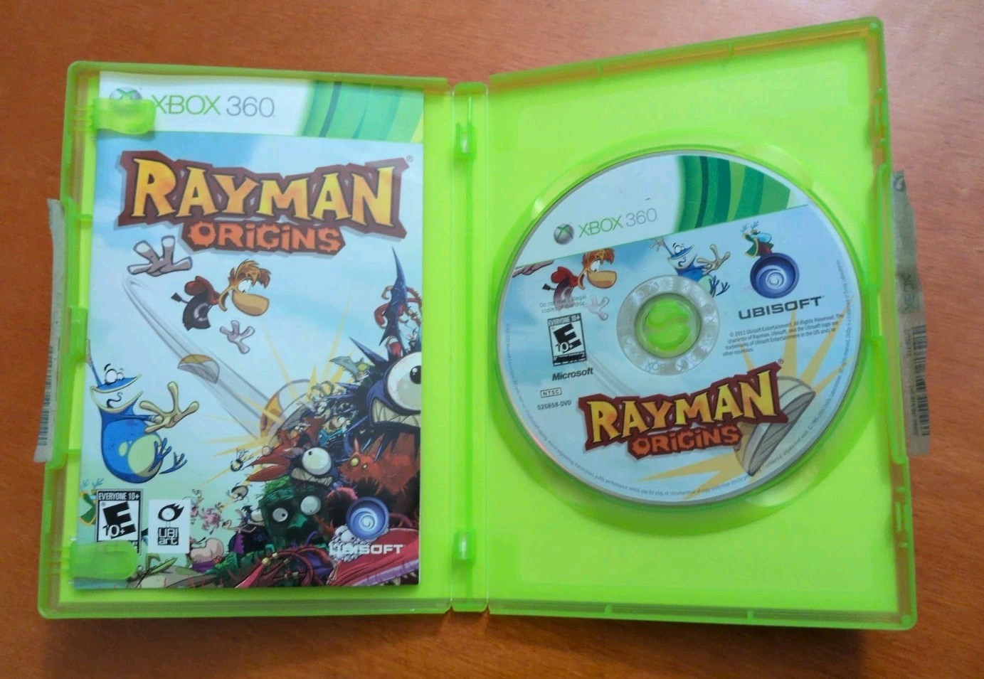 Rayman Origins Microsoft Xbox 360 Ubisoft Entertainment Platformer Everyone 10+