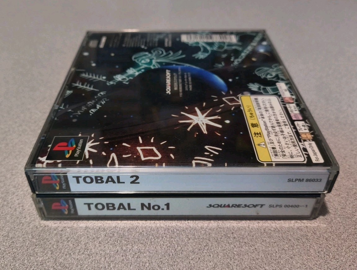 Tobal No. 1 & 2 Bundle – Sony PlayStation PS1 Japanese Version US Seller *TESTED