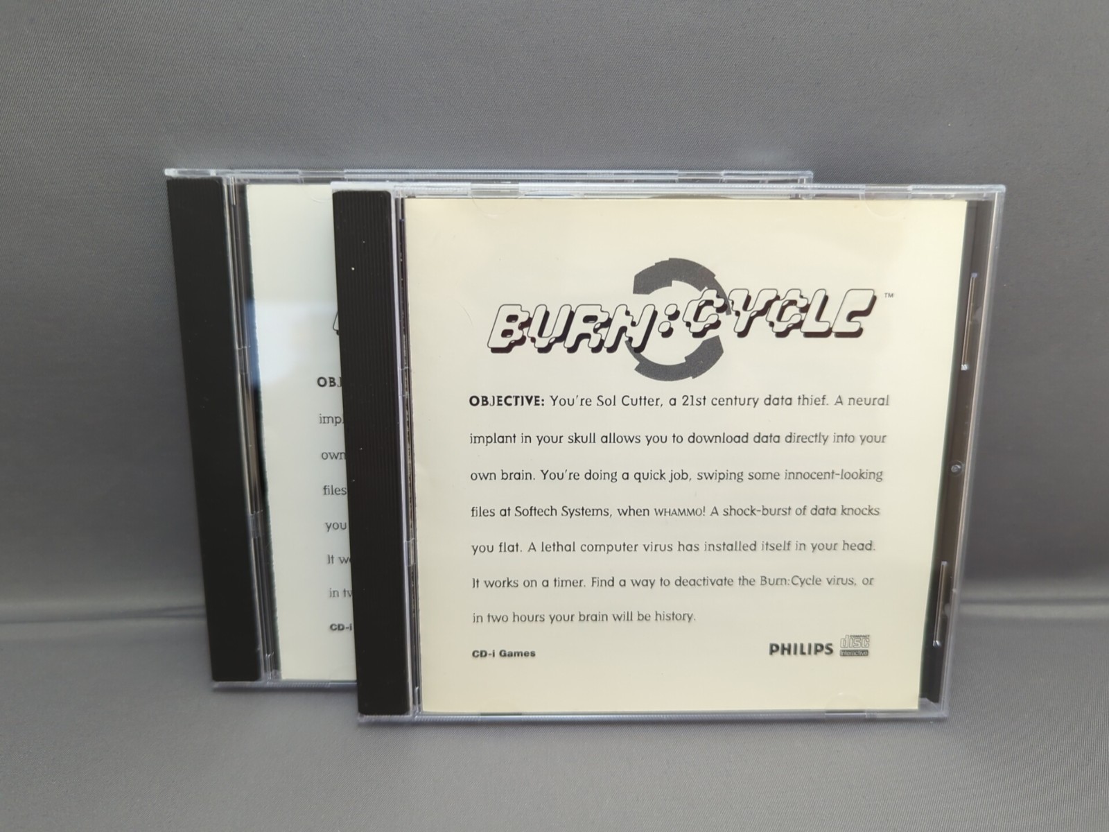 * Burn Cycle Demonstration Disc (Philips CD-I CDI, 1994)