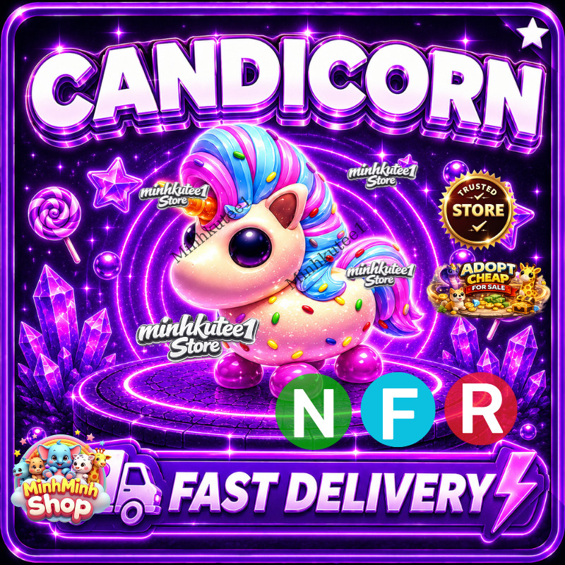 🌈 Neoon Candicorn (NFR) Adopt M2e Pet For Sale – Fast Delivery ⚡