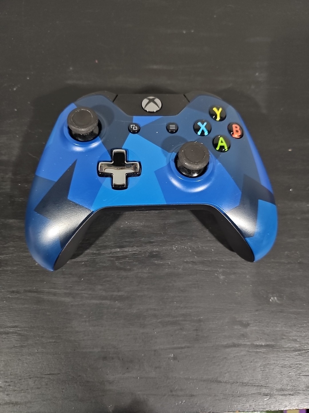 Xbox One Midnight Forces Special Edition Wireless Controller 1537 Blue, TESTED!