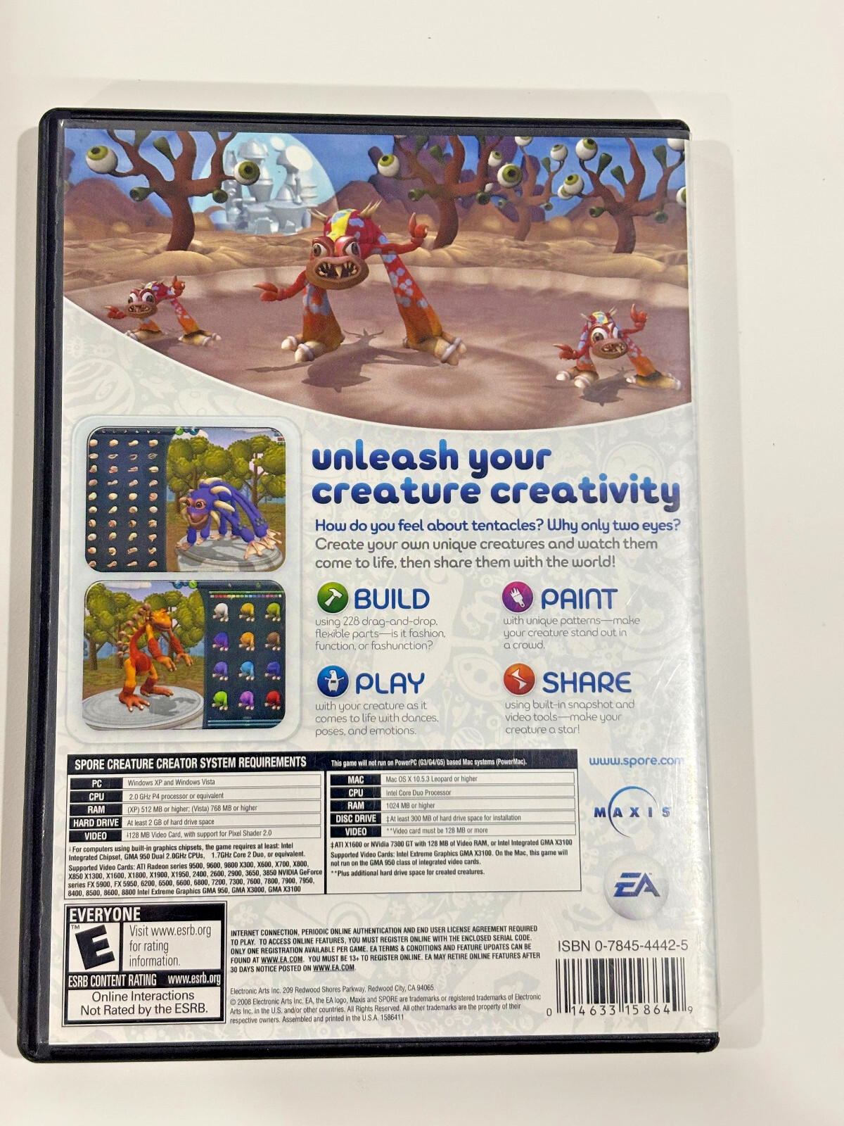 Spore Creature Creator (Windows/Mac, 2008)