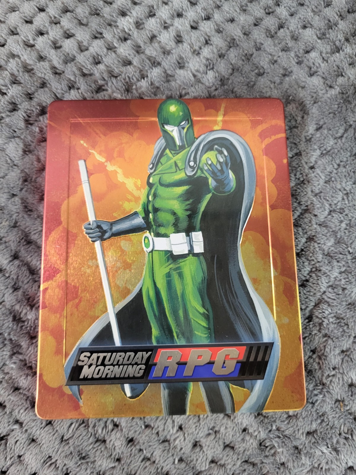 Saturday Morning RPG Steelcase-NO GAME-Mystery box-With Collectors items