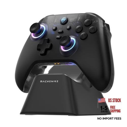 G3V2 Bluetooth Controller for Pc/Switch/Ios/Android, Hall Effect Black PE