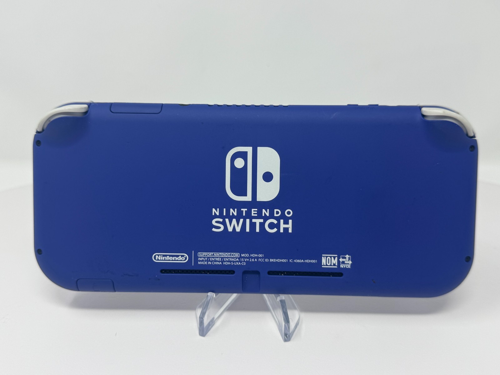 Nintendo Switch Lite 32GB Blue Tested Working with OEM Charger