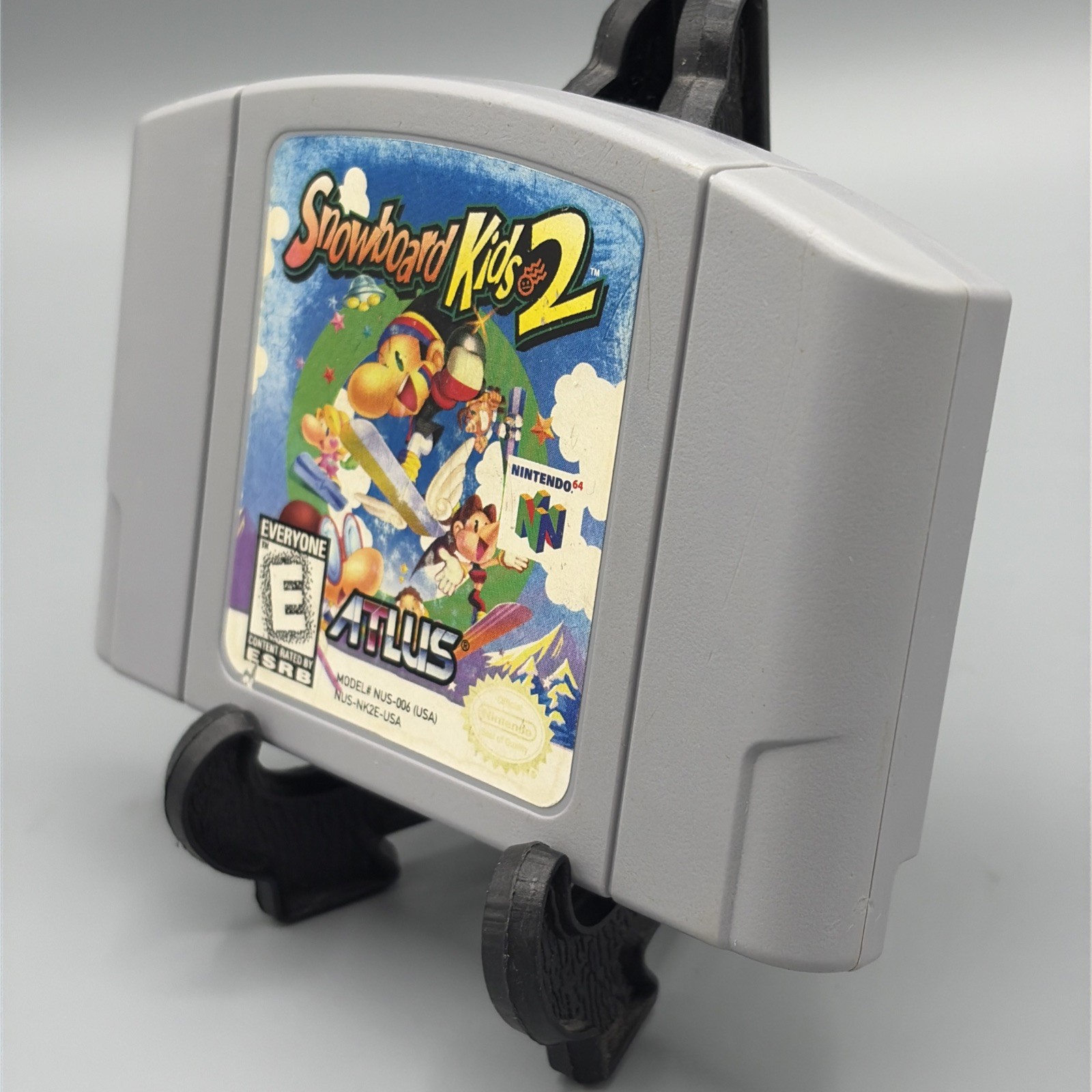 SNOWBOARD KIDS 2 NINTENDO 64 -N64 CLEANED & TESTED ✅ AUTHENTIC 💯 Free Ship🇺🇸