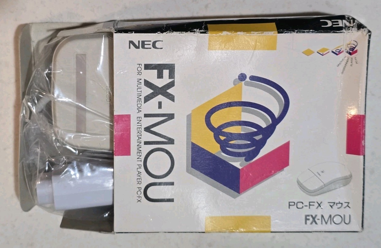 NEC PC-FX FX-MOU Mouse Accessory- New Old Stock