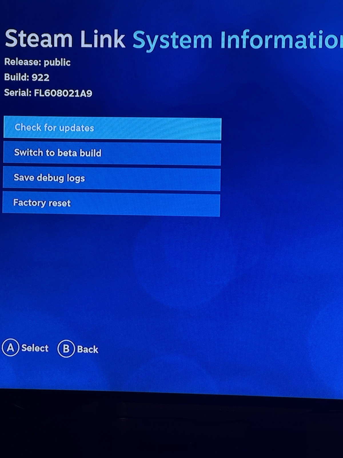 Valve Steam Link Model 1003 + Steam Controller Dongle Cables Tested Working