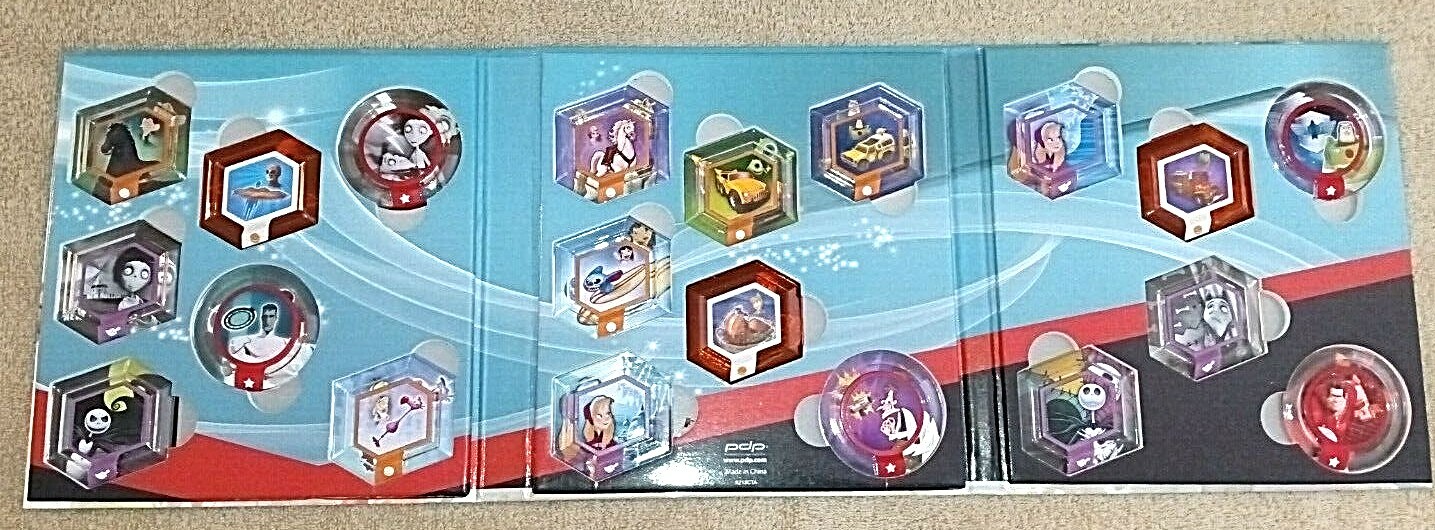 Complete Disney Infinity 1.0 Series 2 Power Disc Album w/ 20 Discs