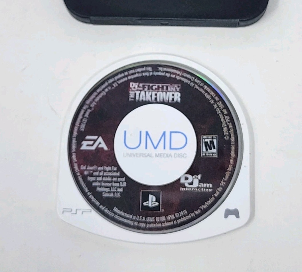 Def Jam: Fight for NY – The Takeover (Sony PlayStation PSP) Disc Only TESTED