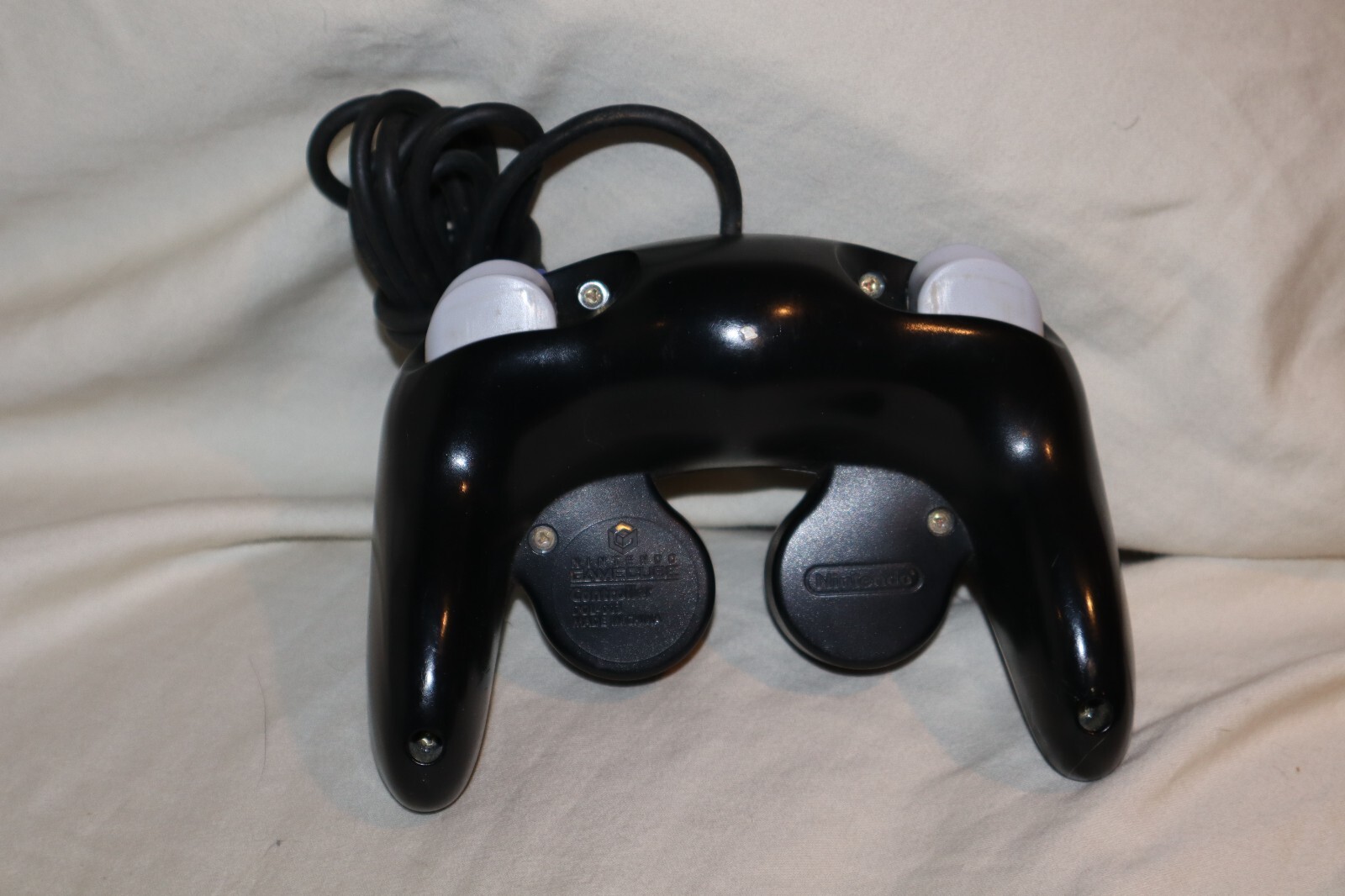 OEM Nintendo GameCube Controller – Black DOL-003 WORKS *READ*