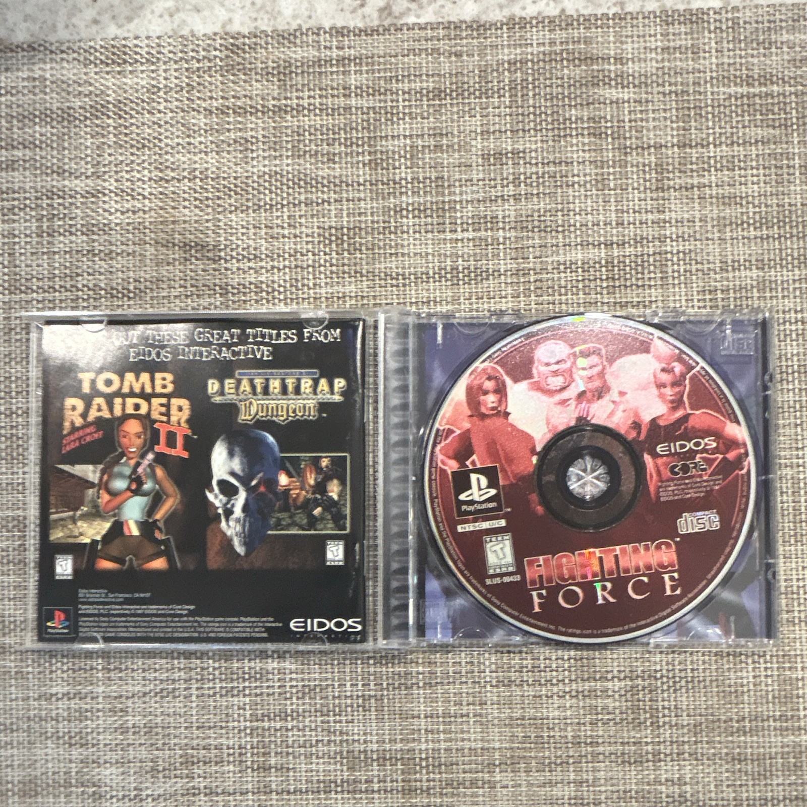 Eidos Interactive Fighting Force (PS1) T NTSC-U/C Action & Adventure Manual