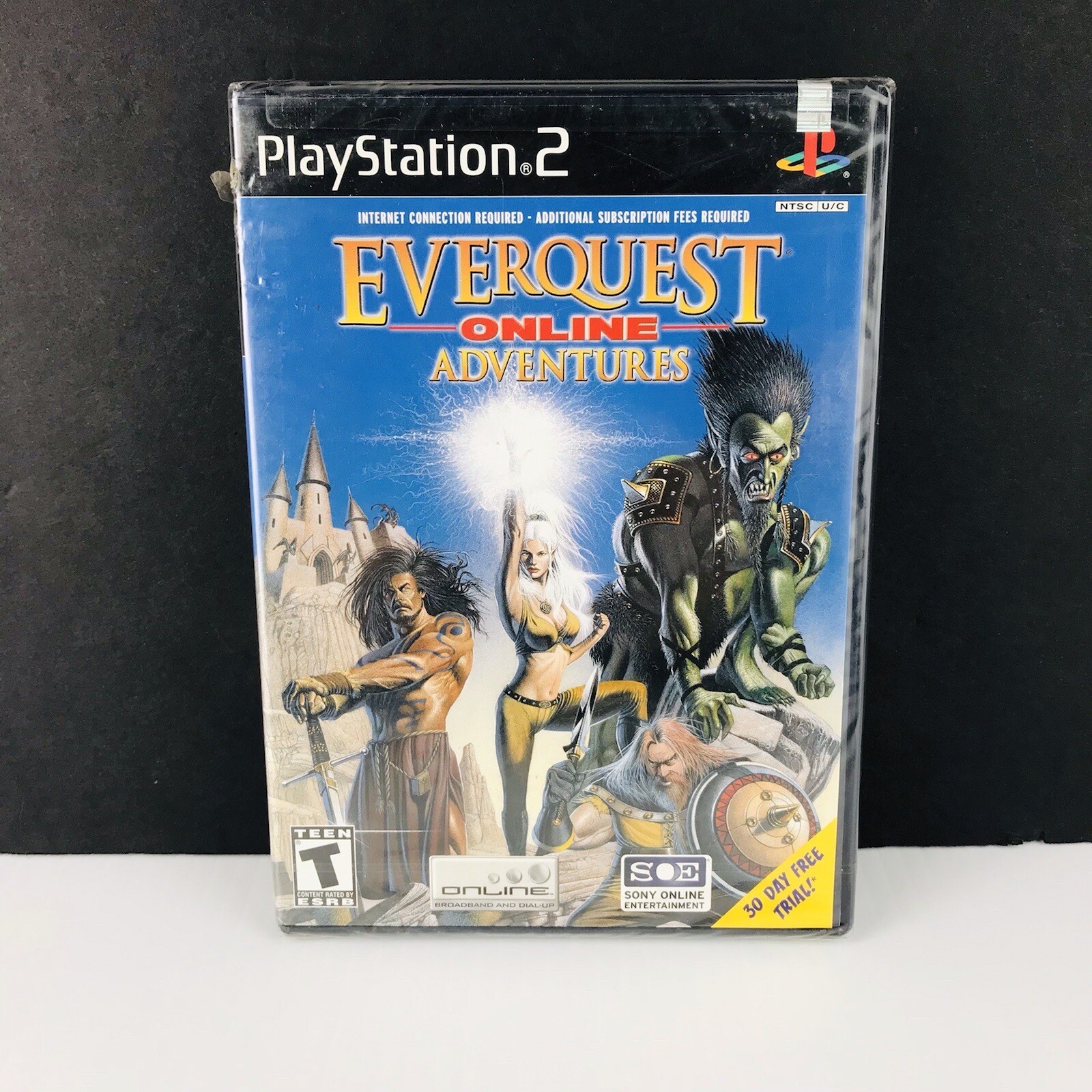 H6 EverQuest Online Adventures (Sony PlayStation 2, 2003) NEW DAMAGED CASE