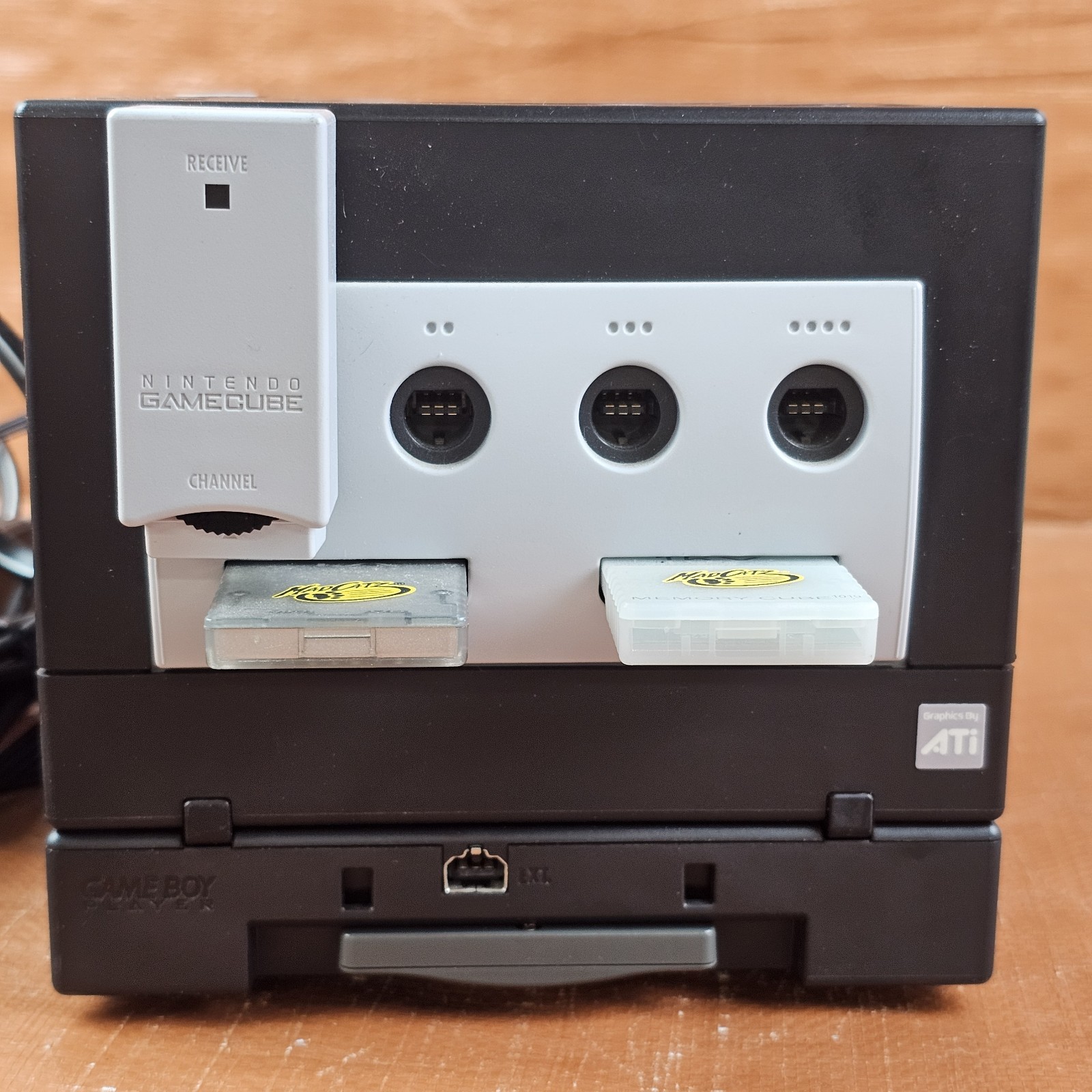 GameCube Bundle Console With Gameboy Player And Games Tested Working