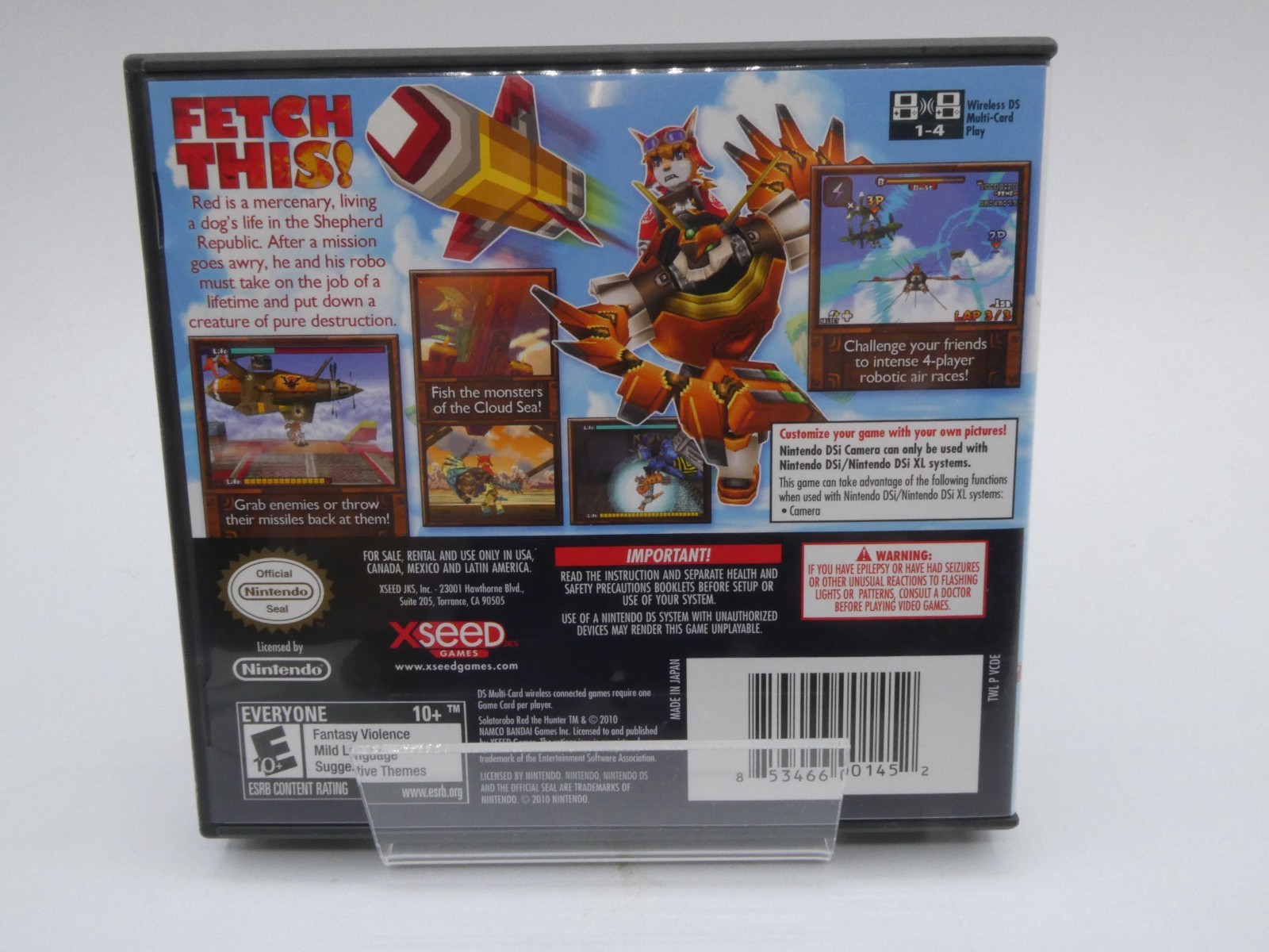 Solatorobo: Red the Hunter (Nintendo DS, 2011) – Complete w/ Manual CIB Tested