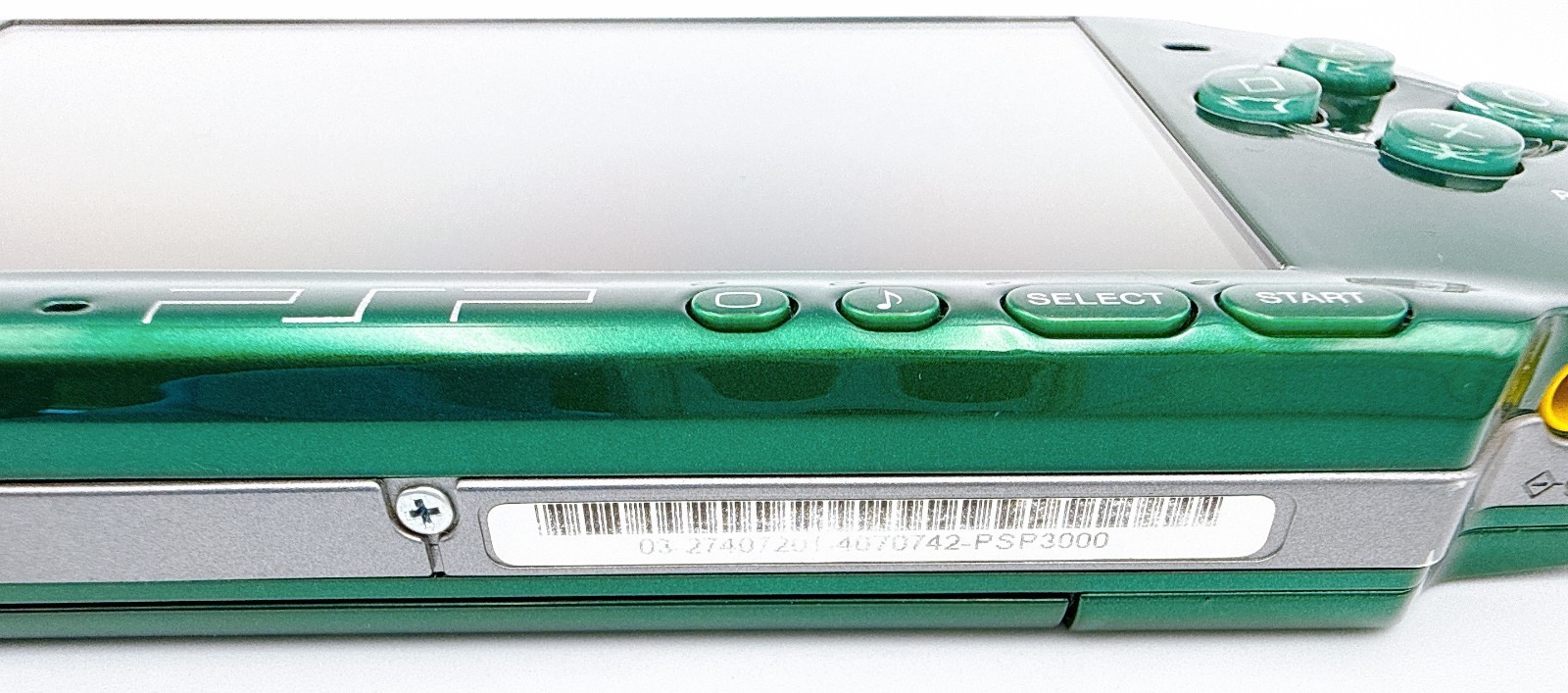Sony PSP-3000 PSP 3000 Console Green Rare Color Region free – Excellent
