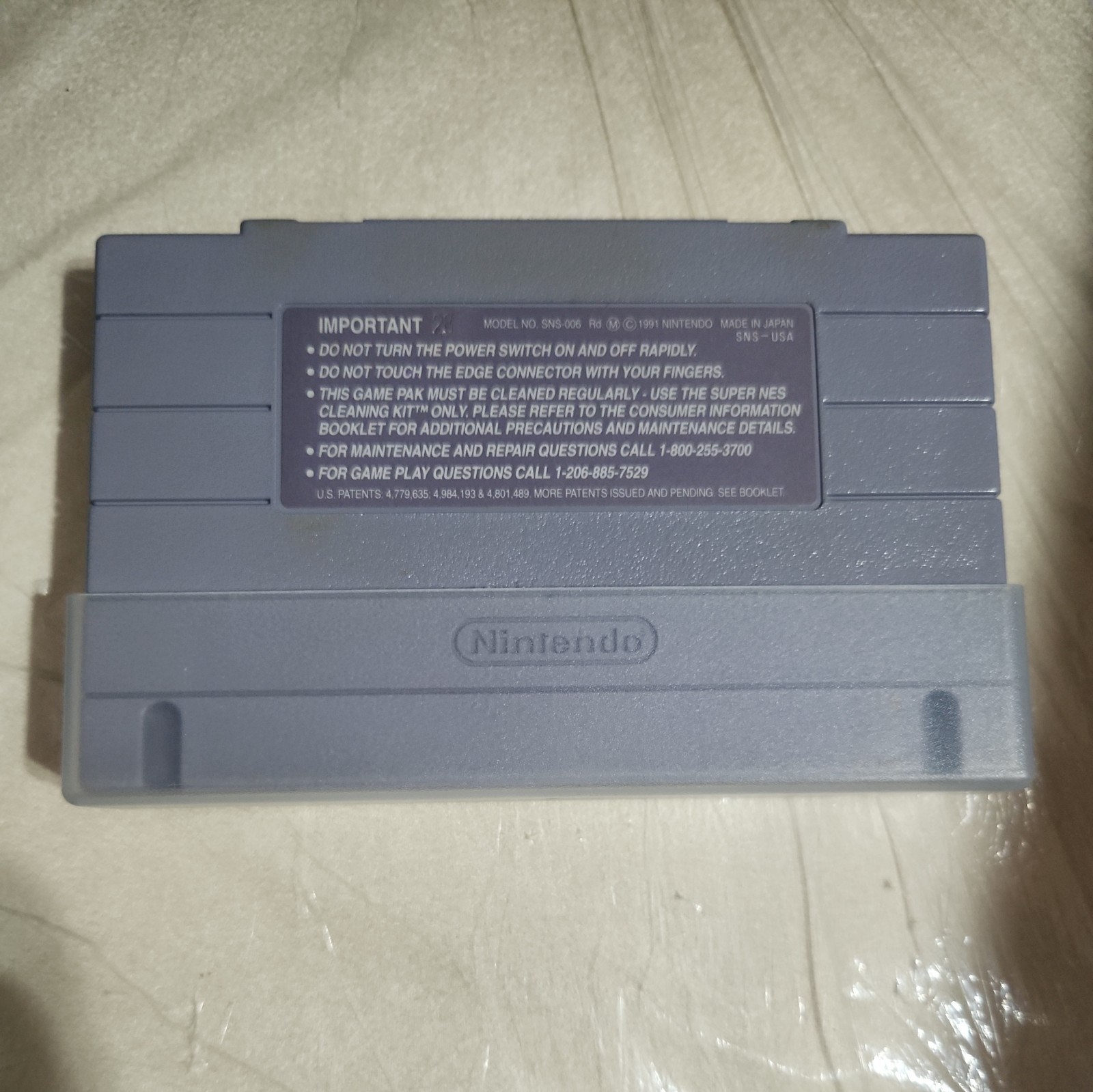 HyperZone SNES 1991 Super Nintendo Cartridge Only