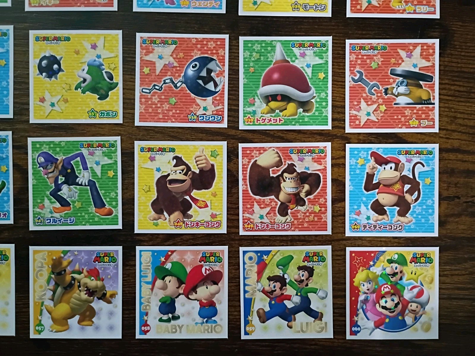 *COMPLETE* #1-60 SUPER MARIO Ensky Sticker Collection Japan Nintendo Exclusive