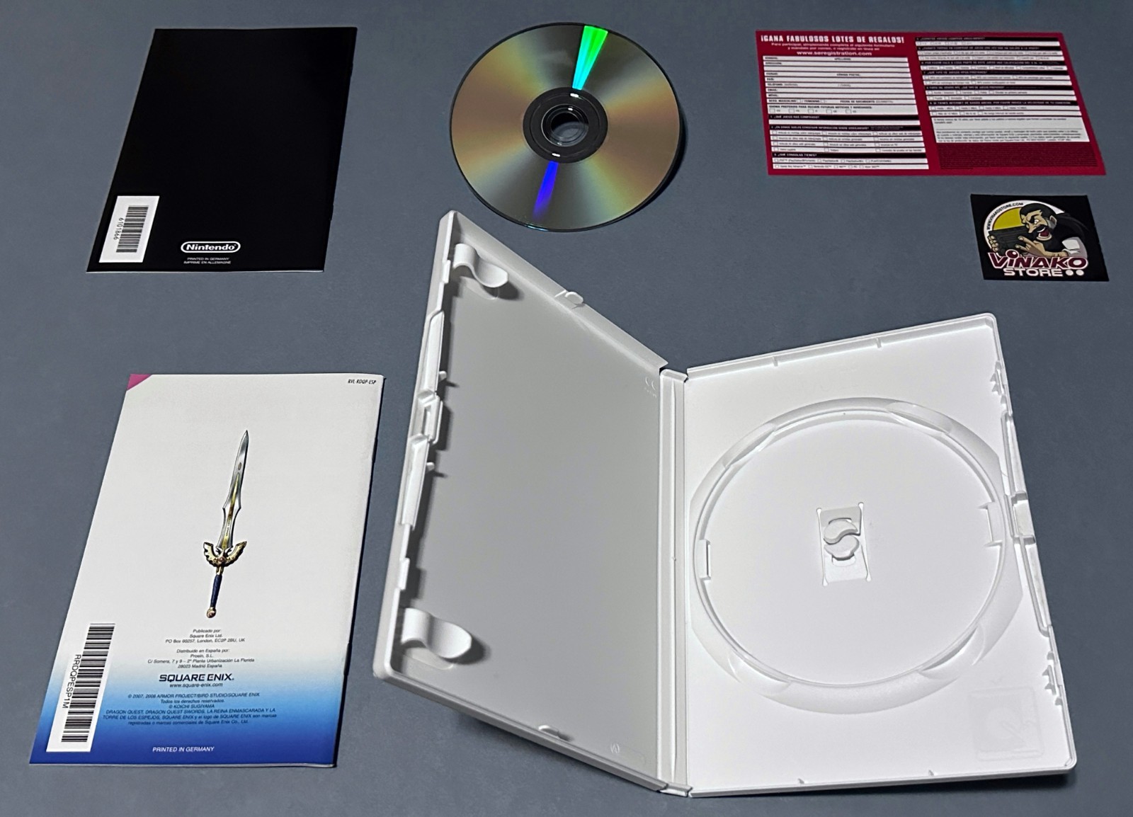 Dragon Quest: Swords Nintendo Wii PAL Italy