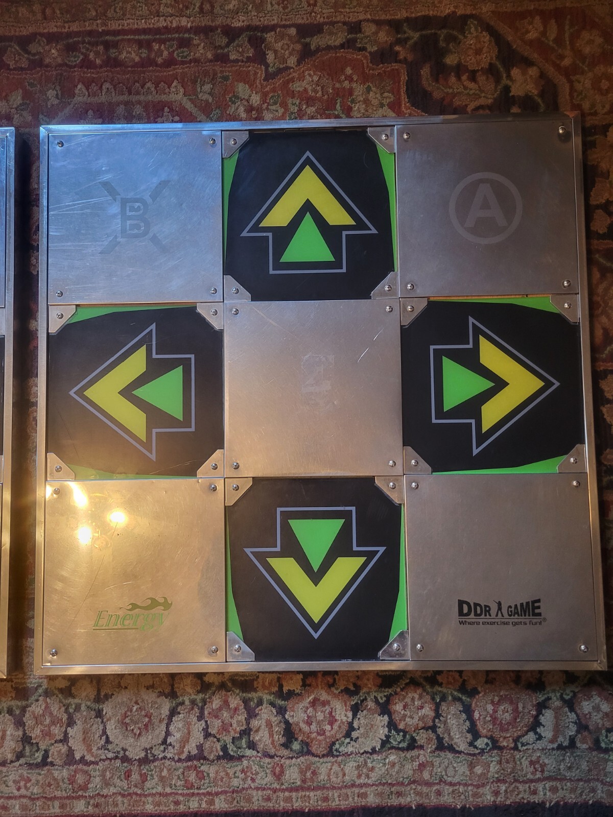 ENERGY Dance Dance Revolution Stainless Steel Dance Pad