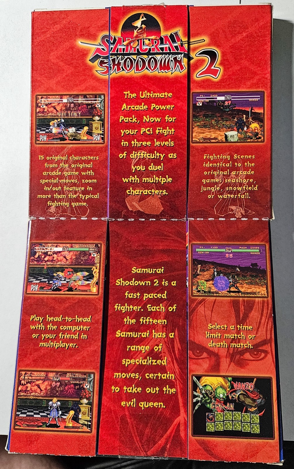 Samurai Shodown 2/Fatal Fury 3 CD-ROM (2-Disc Set) for Windows 95/98