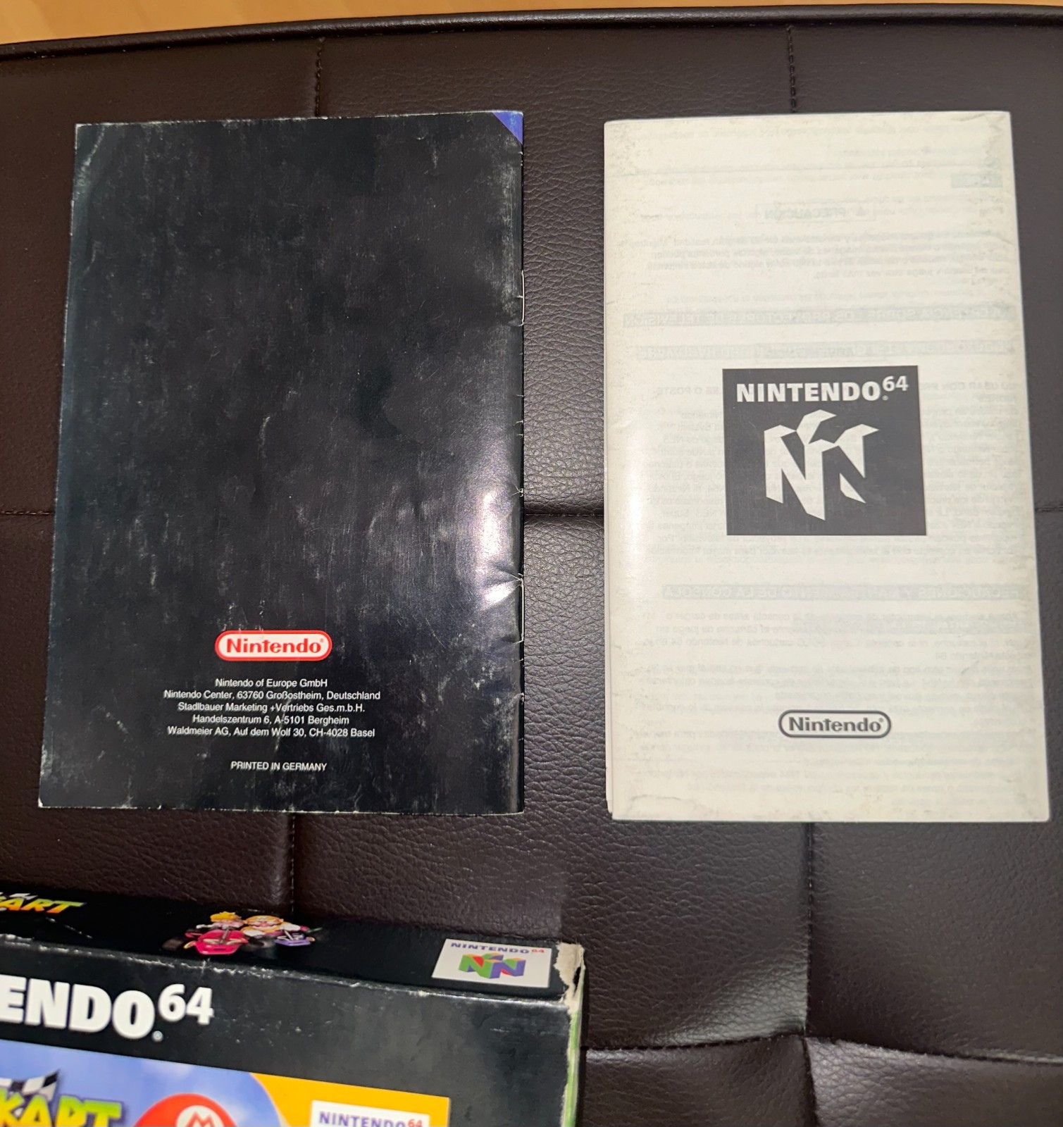 Mario Kart 64 (Nintendo 64) – PAL Complete in Box (CIB) German Version