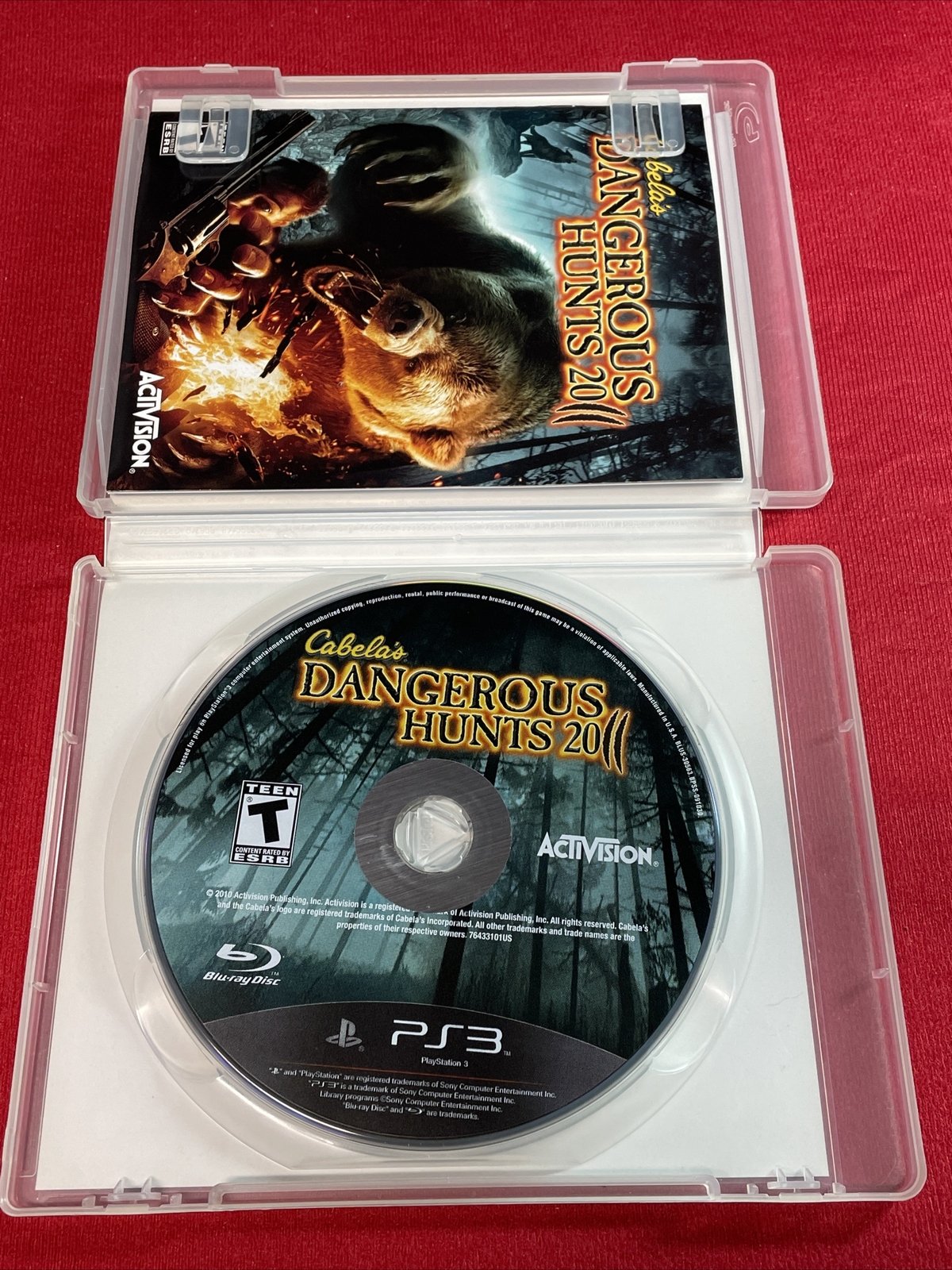 Cabela’s Dangerous Hunts 2011 (Sony PlayStation 3, 2010) Complete CIB Very Good