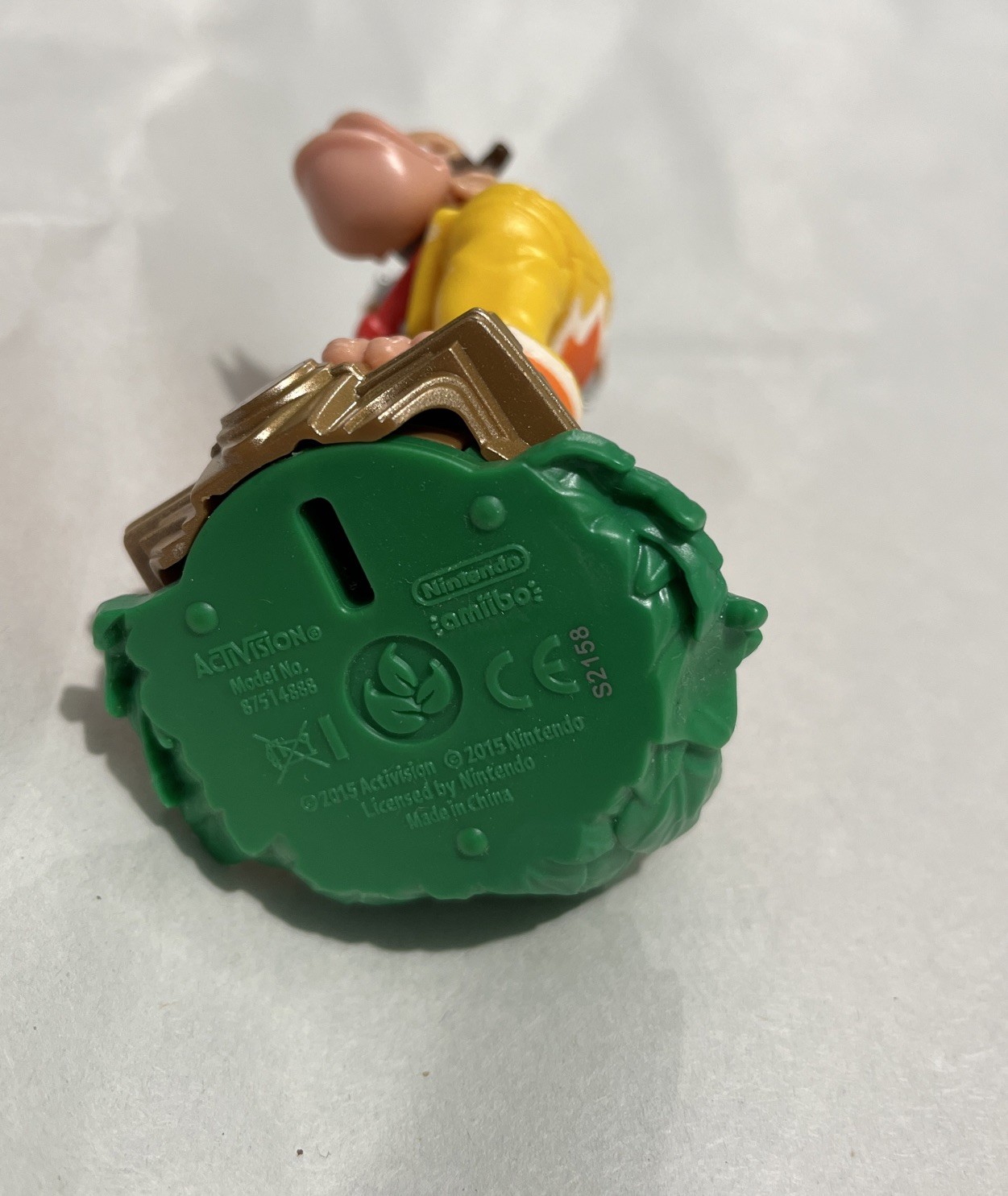 Skylanders Superchargers Amiibo Figure: Donkey Kong Barrel Blaster Great Cond.