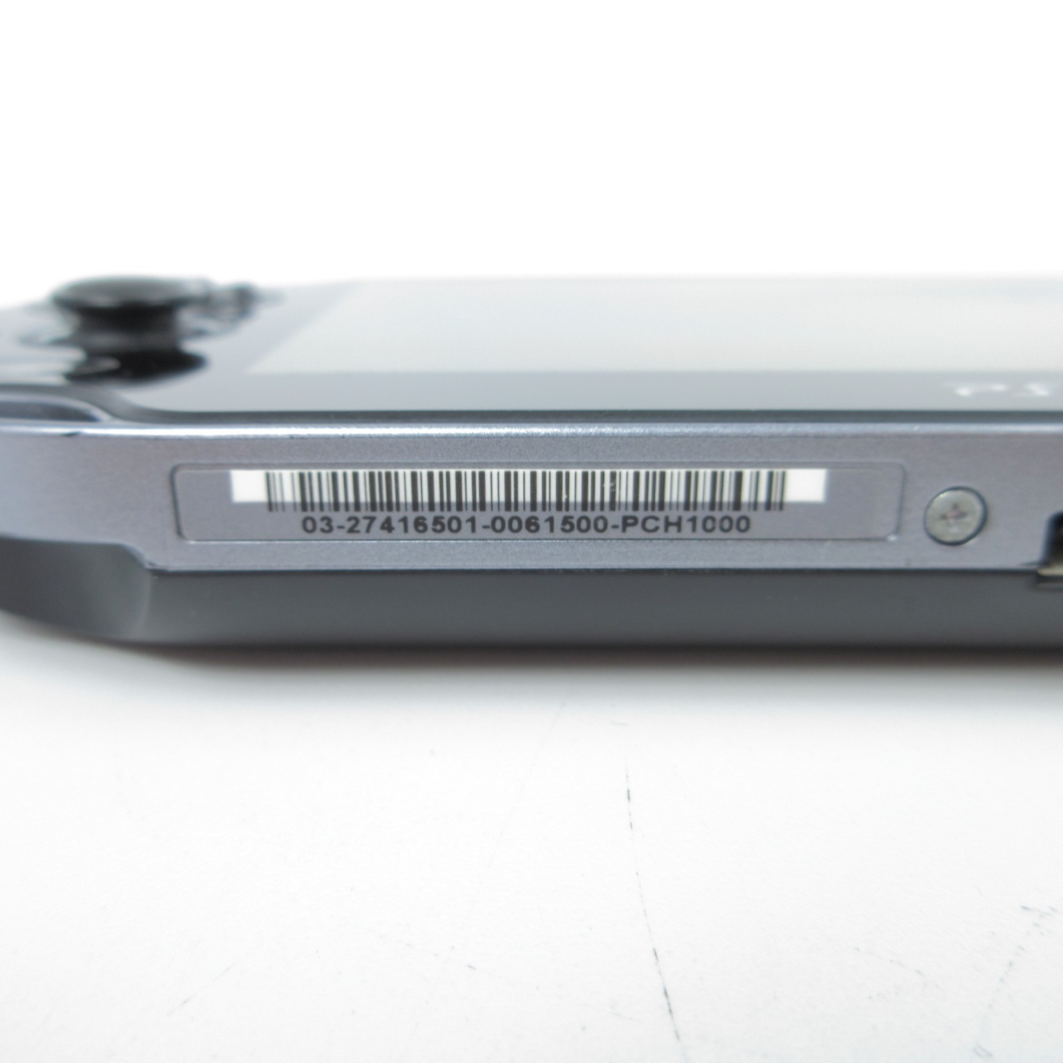 【Very Good】Sony PS Vita PCH-1000 Crystal Black Wi-Fi Model Console only #NET0224