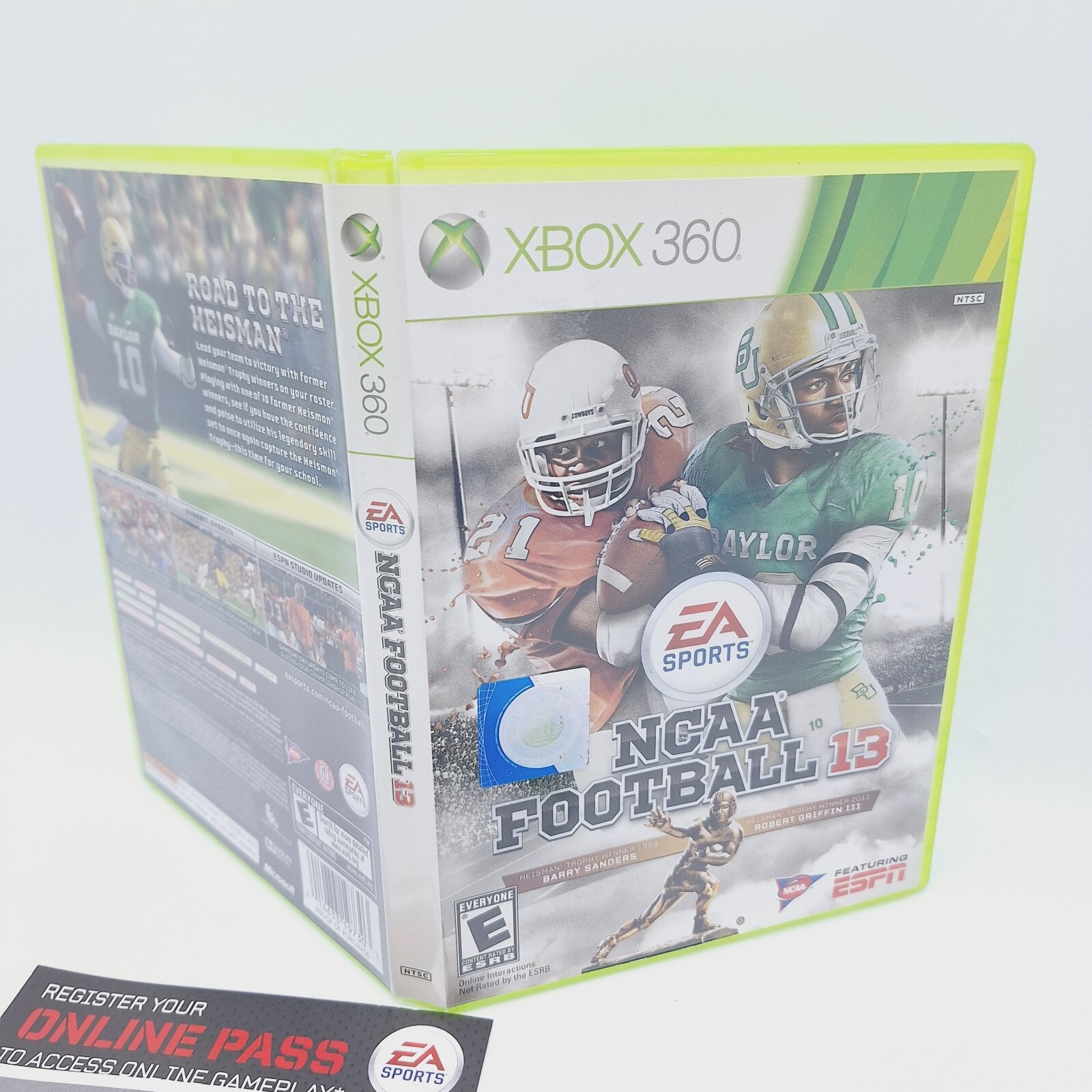 NCAA Football 13 (Microsoft Xbox 360, 2012) complete CIB