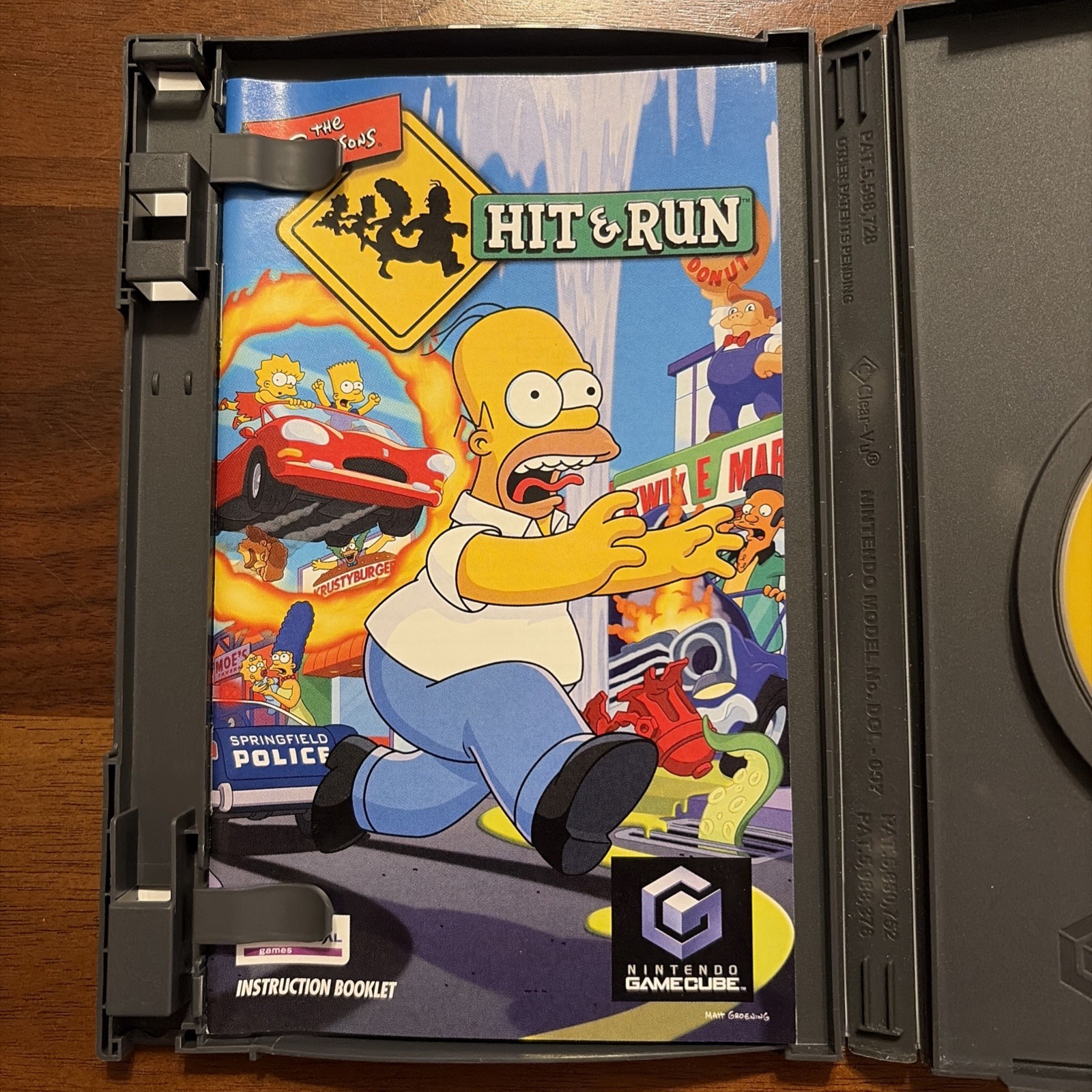 The Simpsons Hit And Run Nintendo GameCube CIB