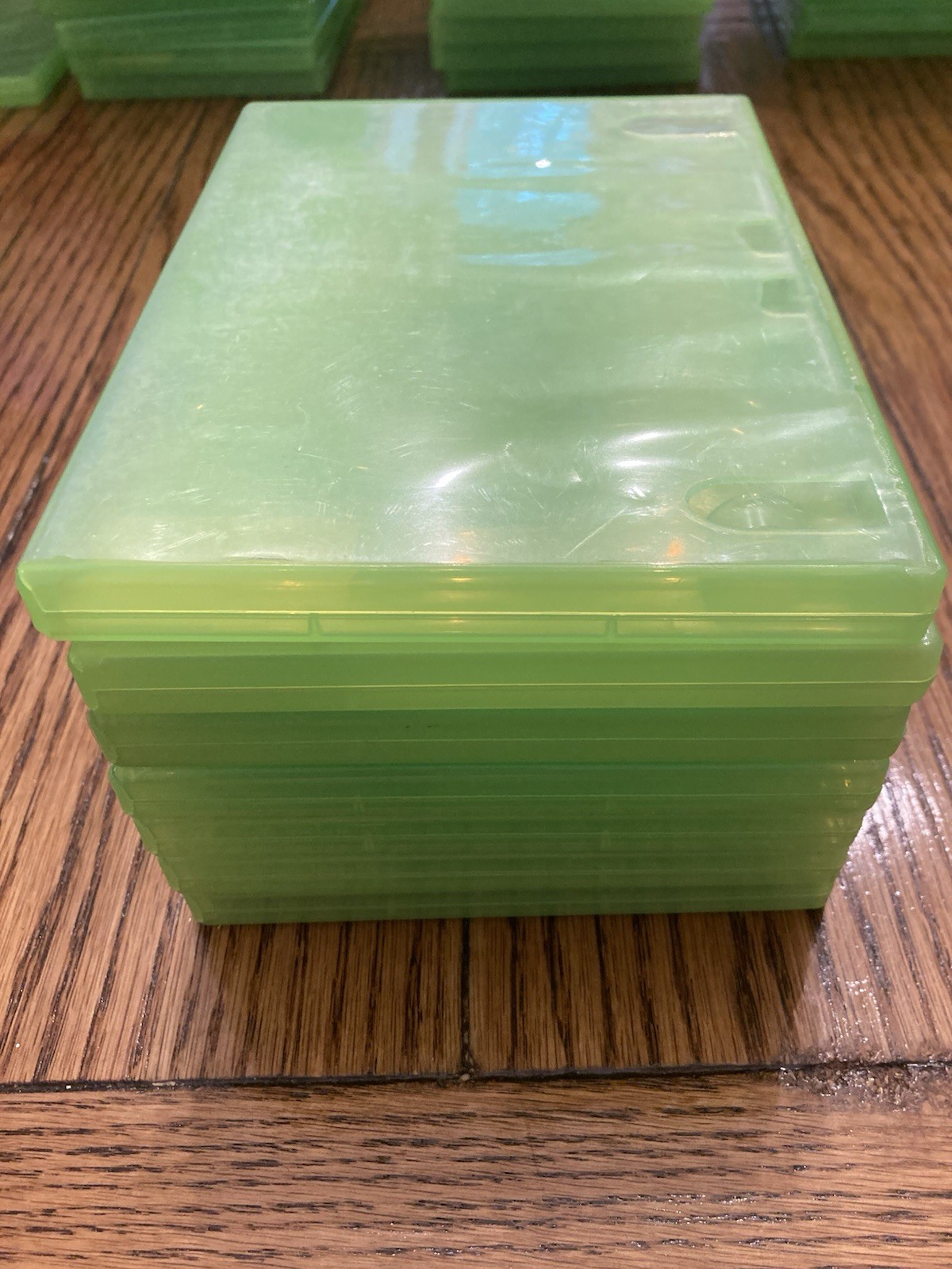 Used Empty Xbox 360 Translucent Green Game Case
