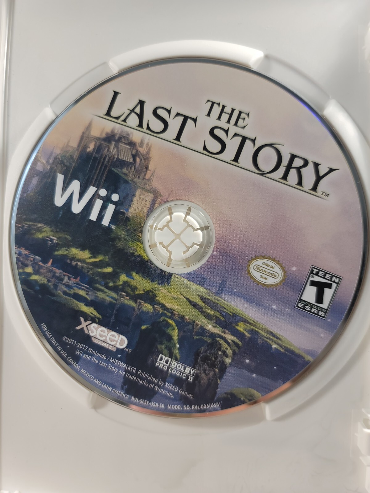 The Last Story (Nintendo Wii, 2012) Complete With Manual And Case