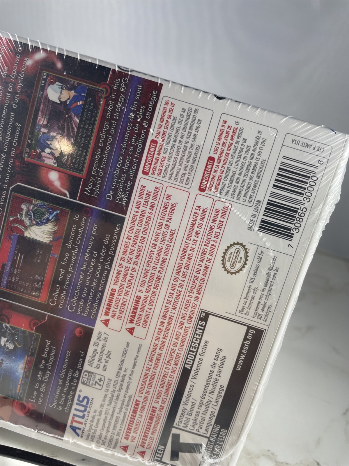 Shin Megami Tensei: Devil Survivor Overclocked [Nintendo 3DS] – Sealed NIB New