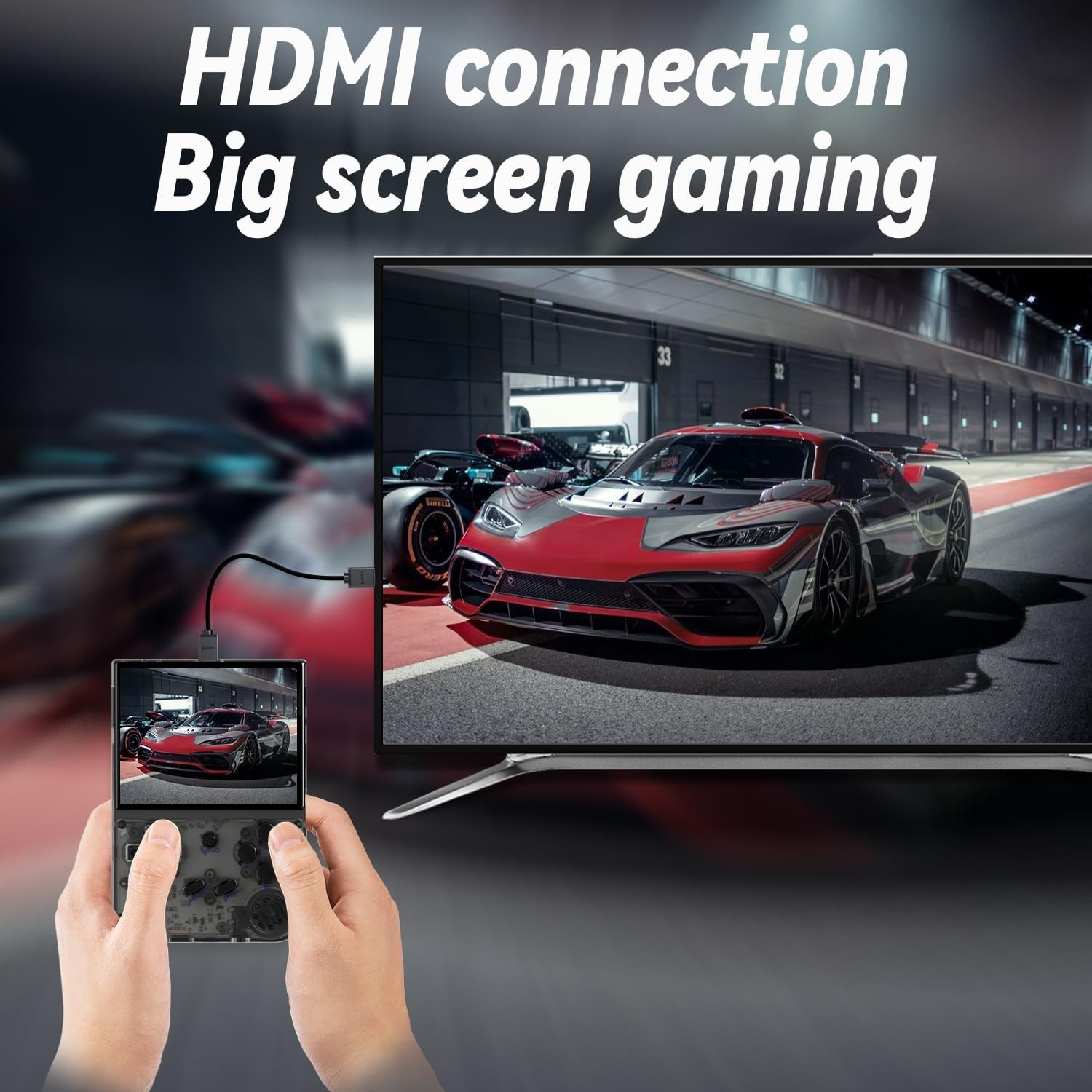 Anbernic RG35XX Console – 3.5″ IPS Display, 2100mAh Battery & Classic Games