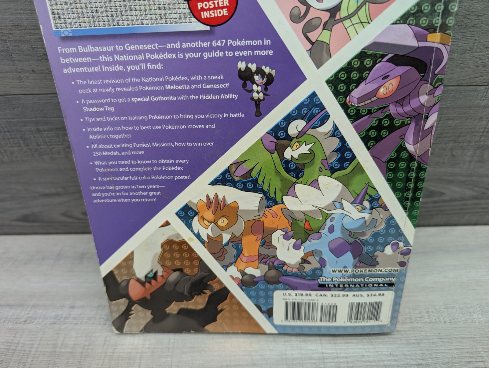 Pokemon Black 2 and White 2 Volume 1+2 Strategy Guide Books Used (No Posters).
