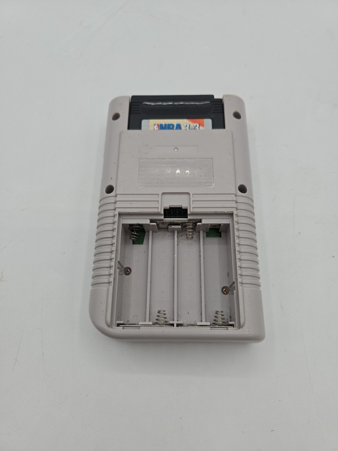 Nintendo Game Boy Original DMG-01 – Tested & Working , Bundle Game NBA No Back
