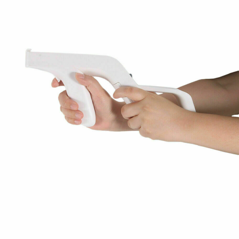 2PCS Zapper Gun for Nintendo Wii Remote Wiimote Controller New