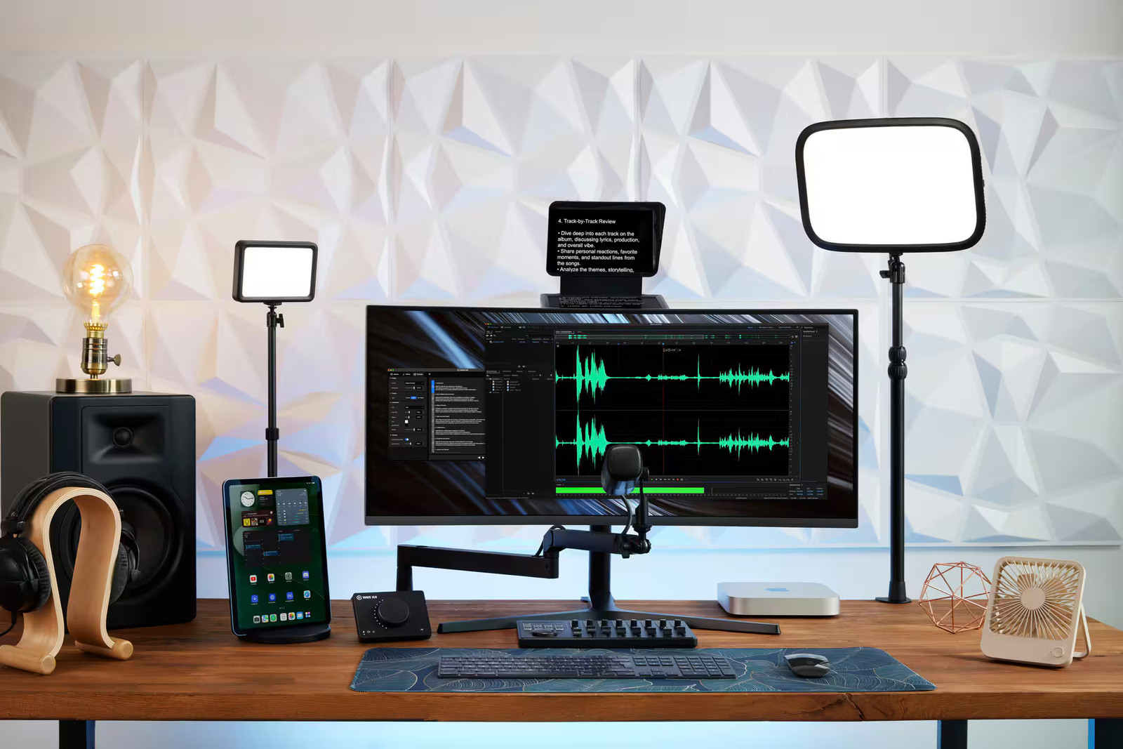 Elgato – Prompter – All-in-One Teleprompter with Built-in Screen – Black