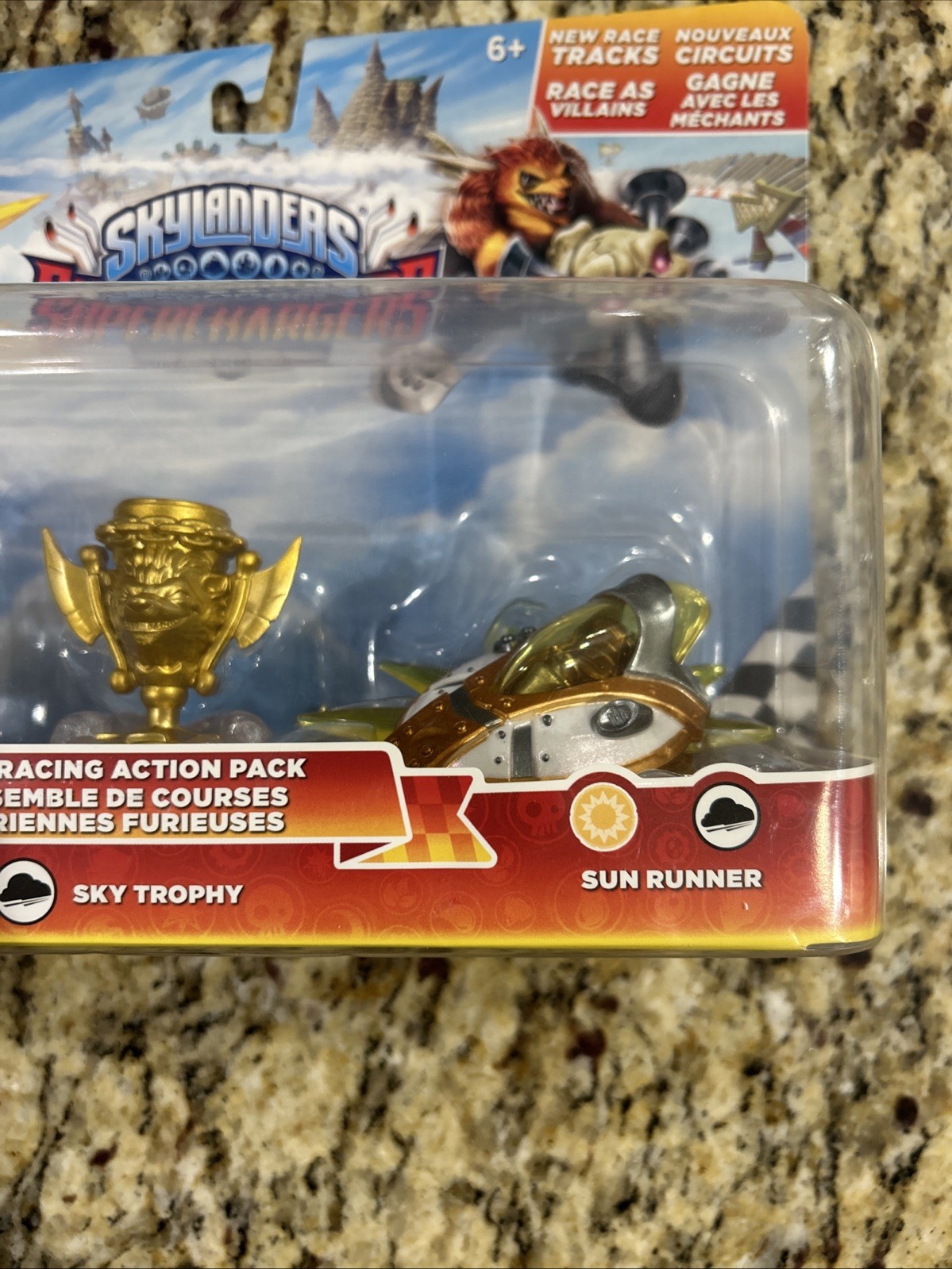 Skylanders Superchargers Sky Racing Action Pack Astroblast Sky Trophy Sun Runner