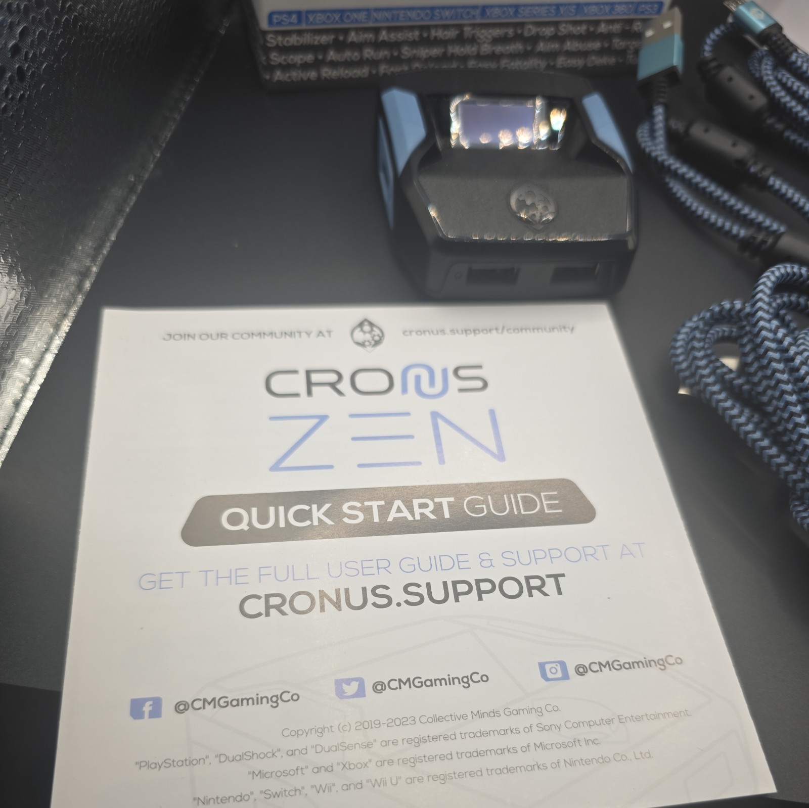 Collective Minds Cronus Zen Controller Emulator for Console / PC CM00053 – Black