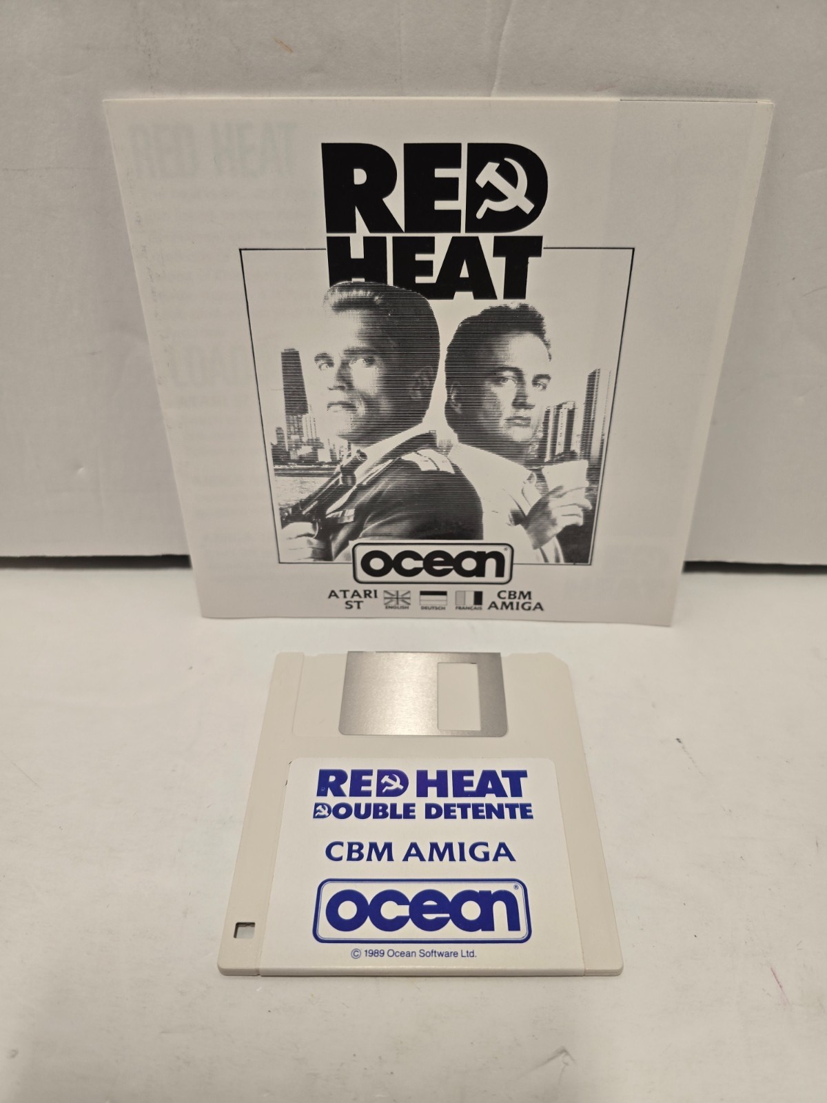 Red Heat w/ Manual 3.5″ Commodore Amiga